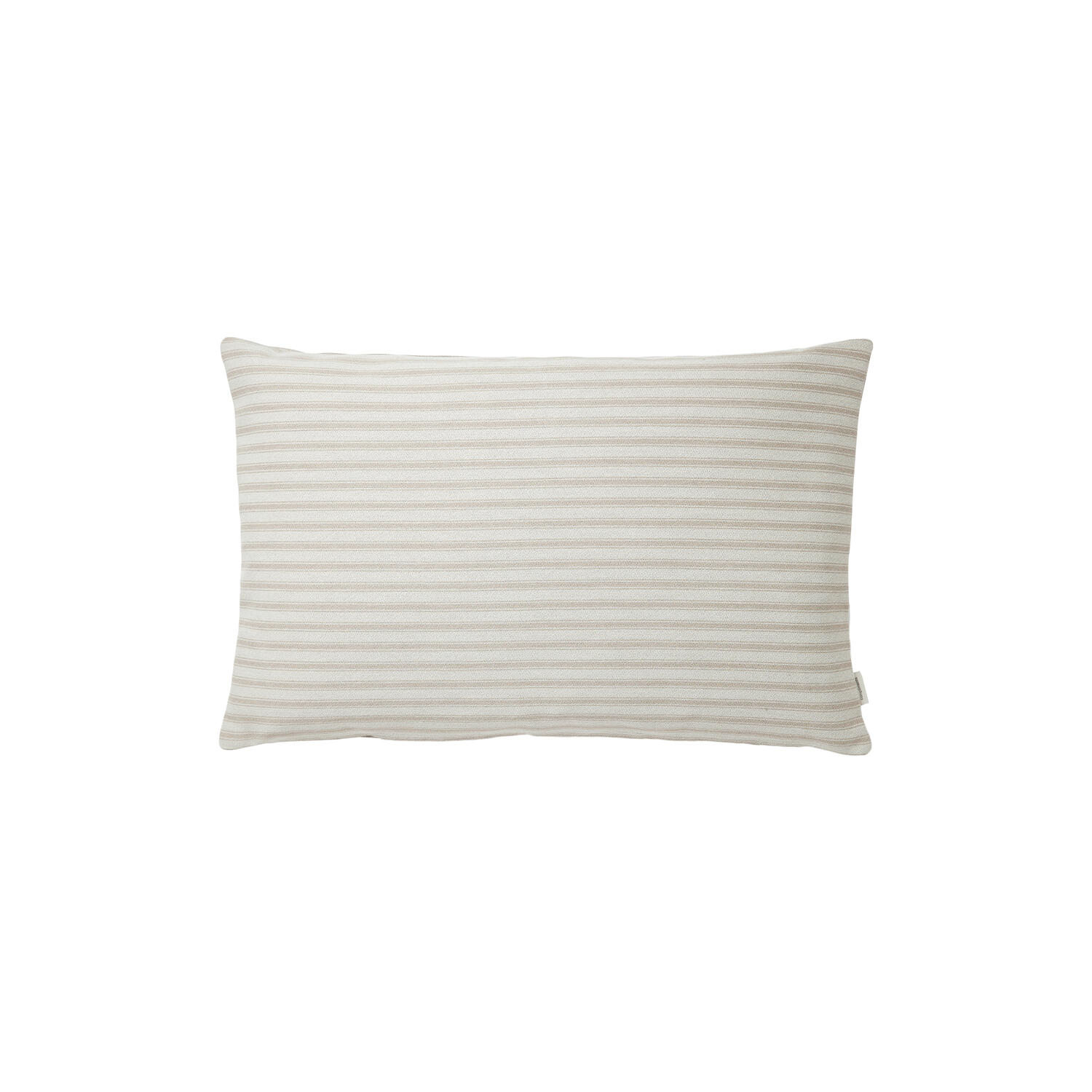 Outdoor Fine Stripe pude, beige