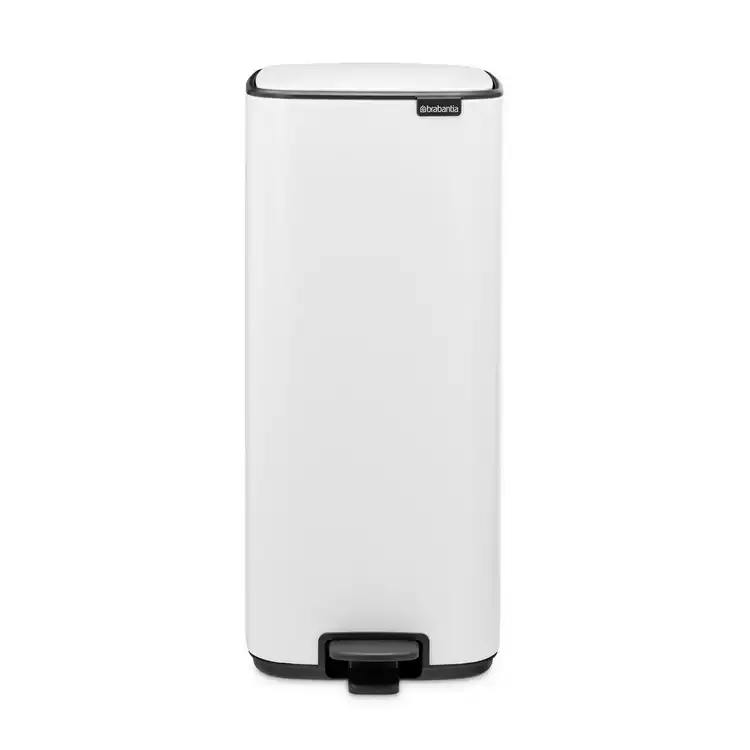 Brabantia Bo 30 Litre Pedal Bin - White