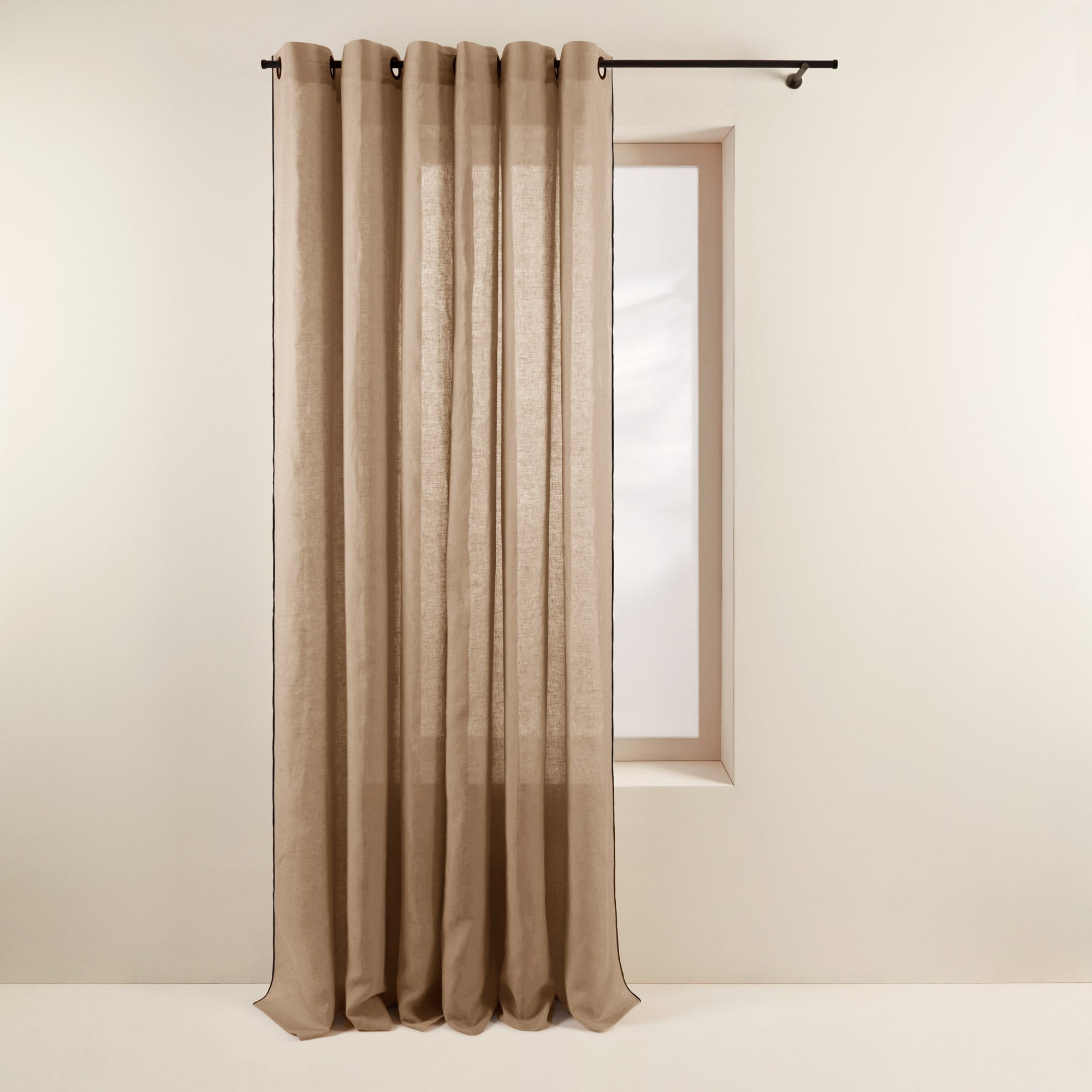 Madura Gordijn Carlina zandhommel en zwarte hommel 200x280 cm