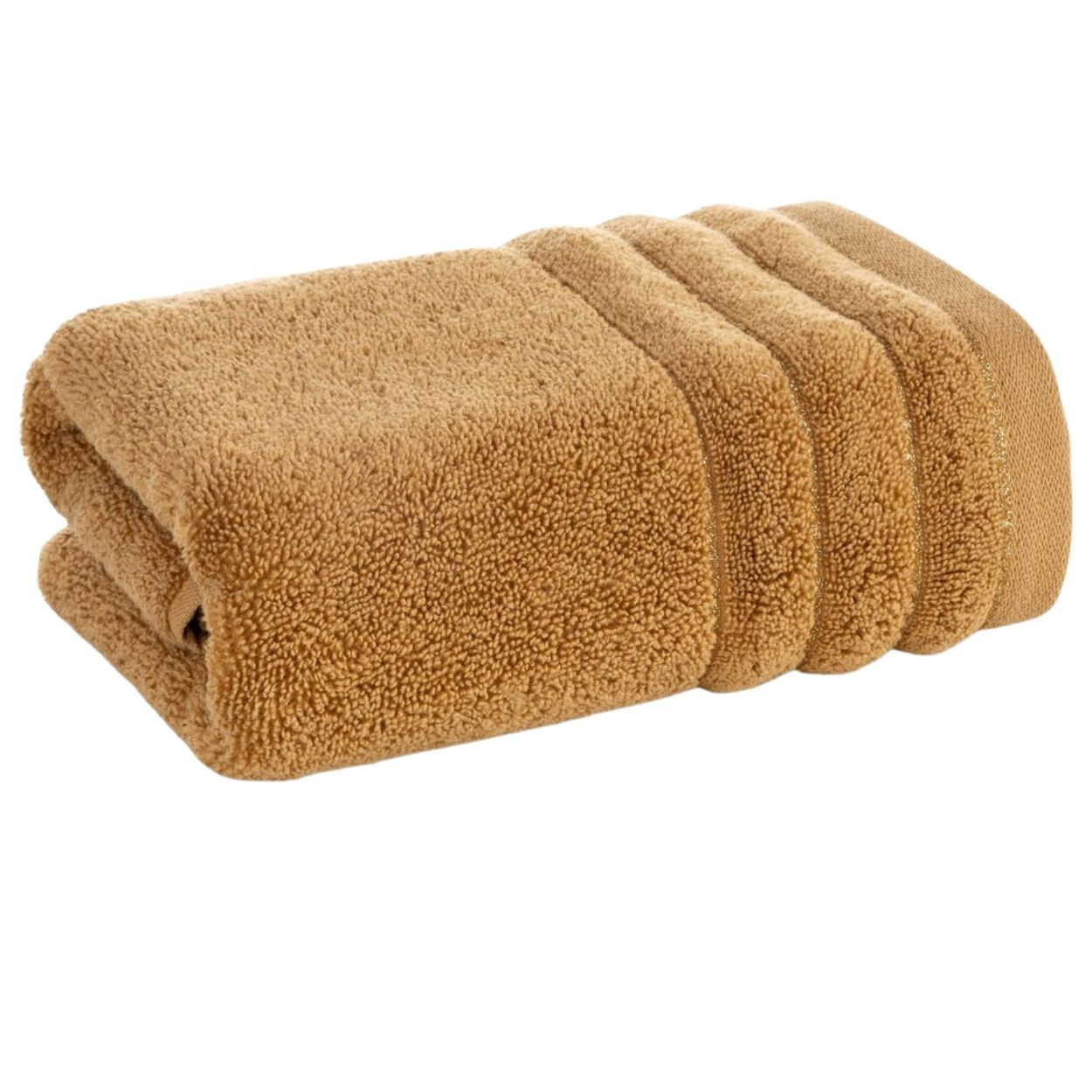 Ręcznik do rąk NADINE 30x50 cm musztardowy 100% bawełna Zero Twist 500 g