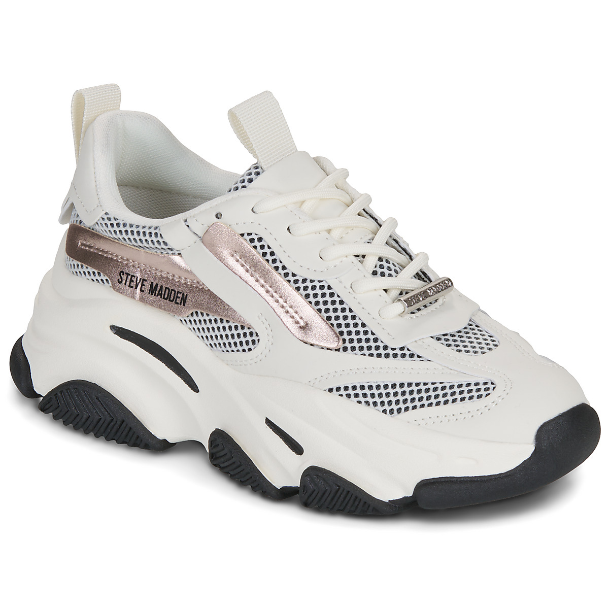 Steve Madden - POSSESSION-E - White / Gold / Black