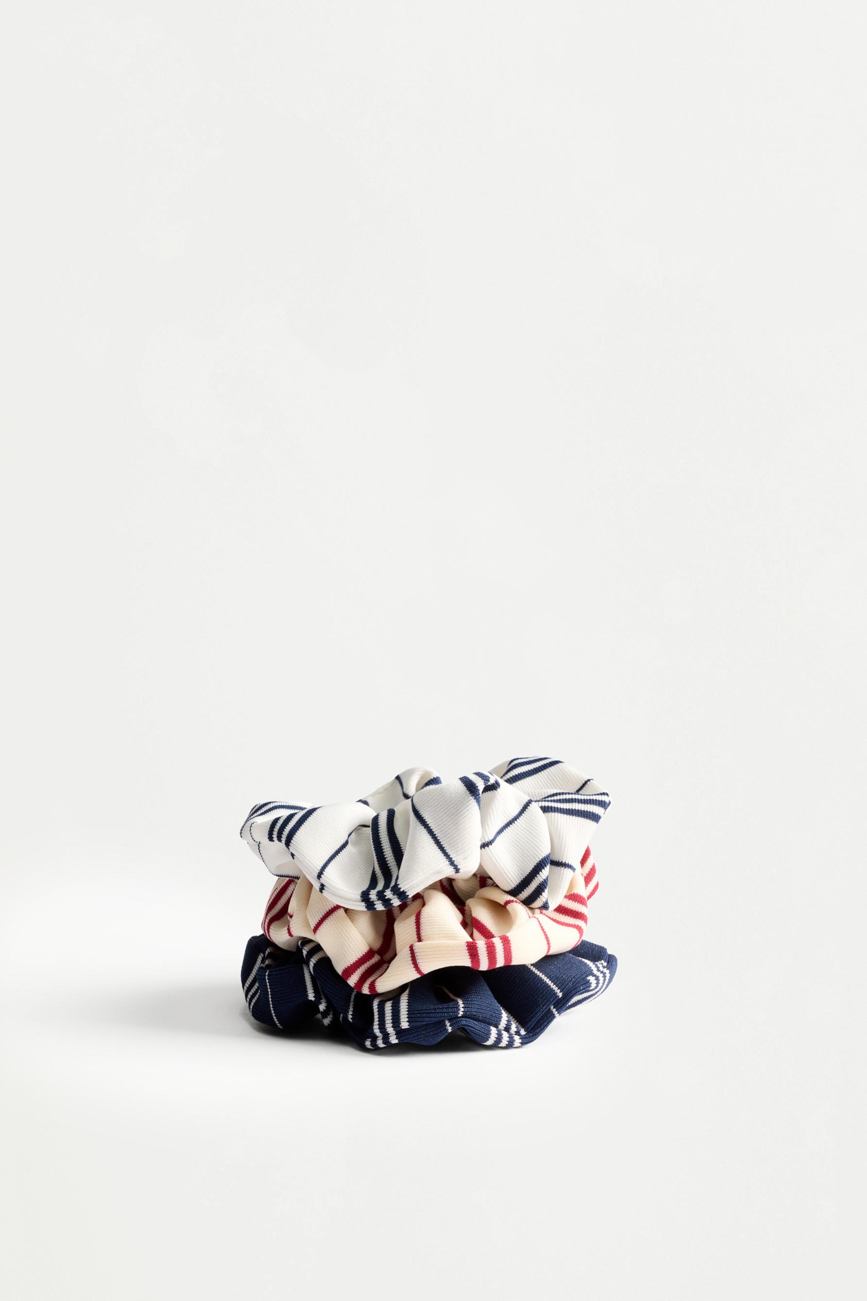 Scrunchies rayas (Pack 3)