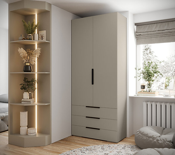 Armoire Inova 1 100/47/236,7 2 Portes