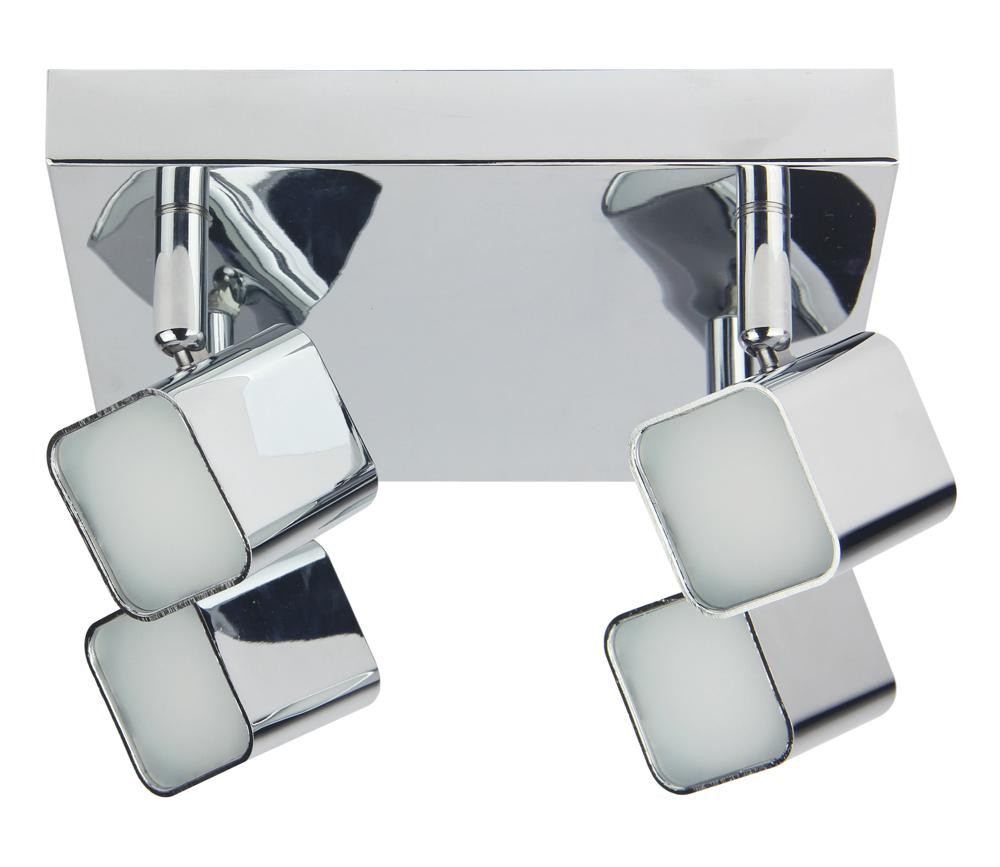 Lampa sufitowa FORMA chromowana LED 4x4W Ciepła biel 1200lm Candellux