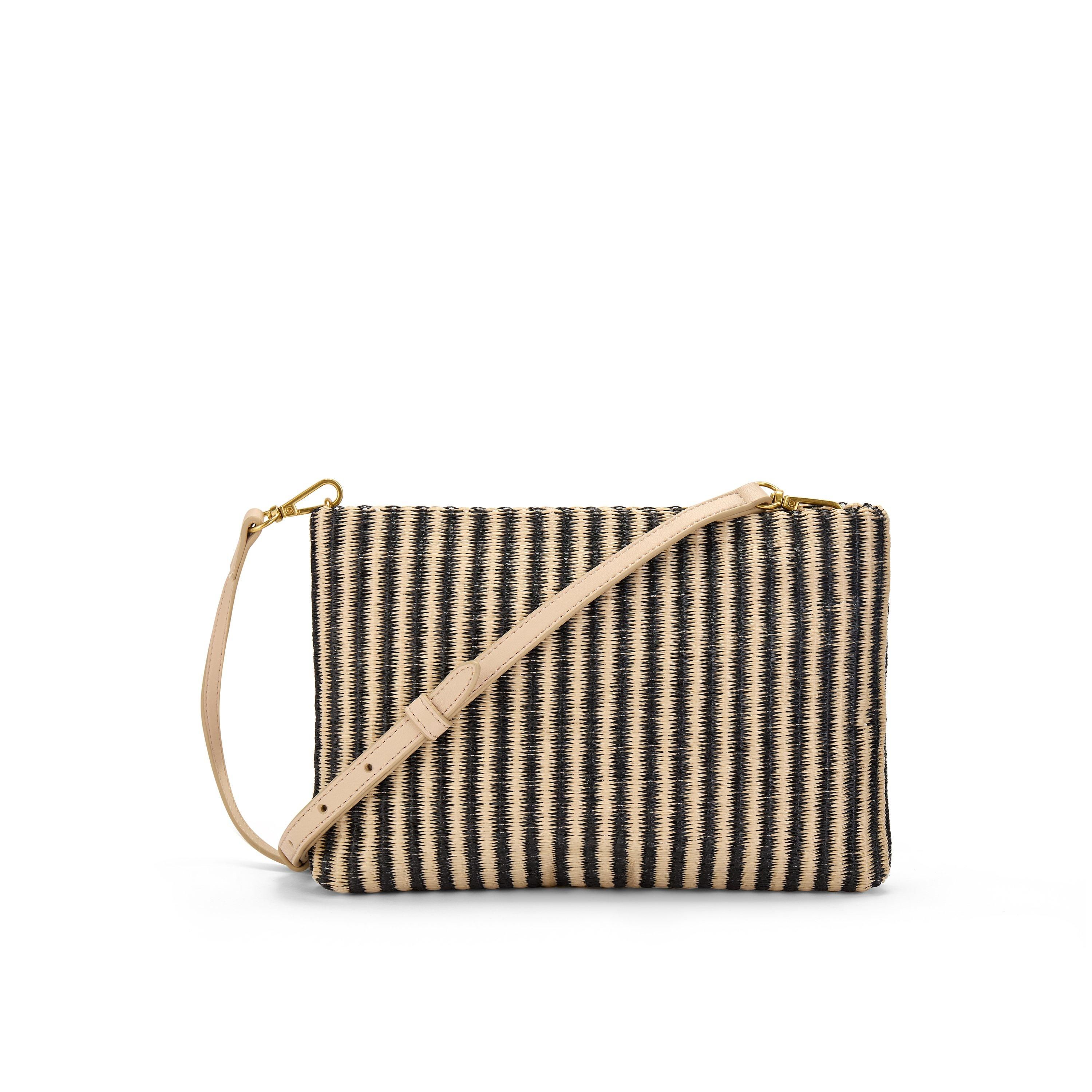 Clarks Summer Pouch Natural Combination Clutch Bag,Cross Body Bag