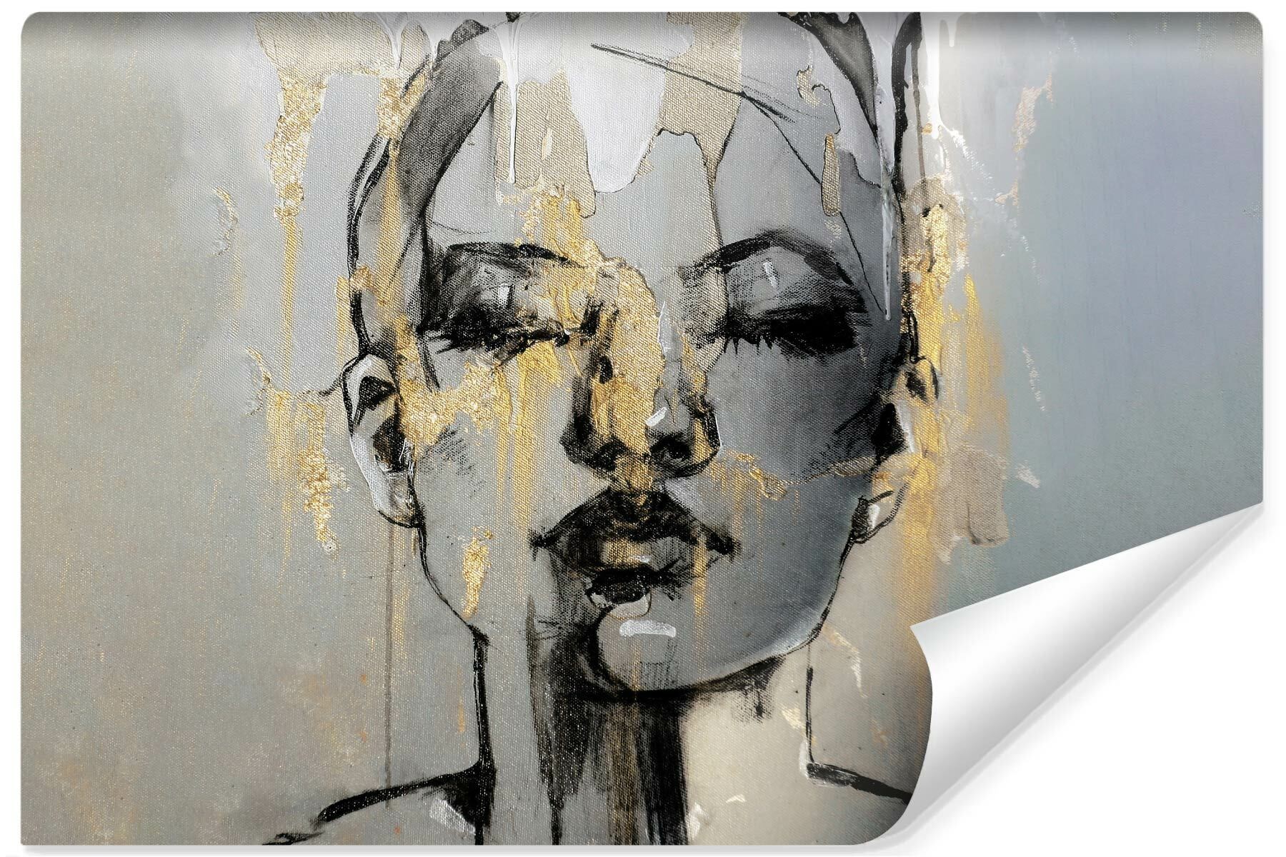 Fototapeta Abstrakcyjny Portret Kobiety 90x60cm