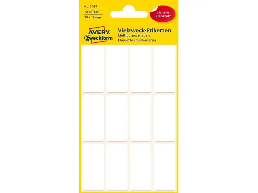 Etiketten 6er-Set Vielzweck-Etiketten