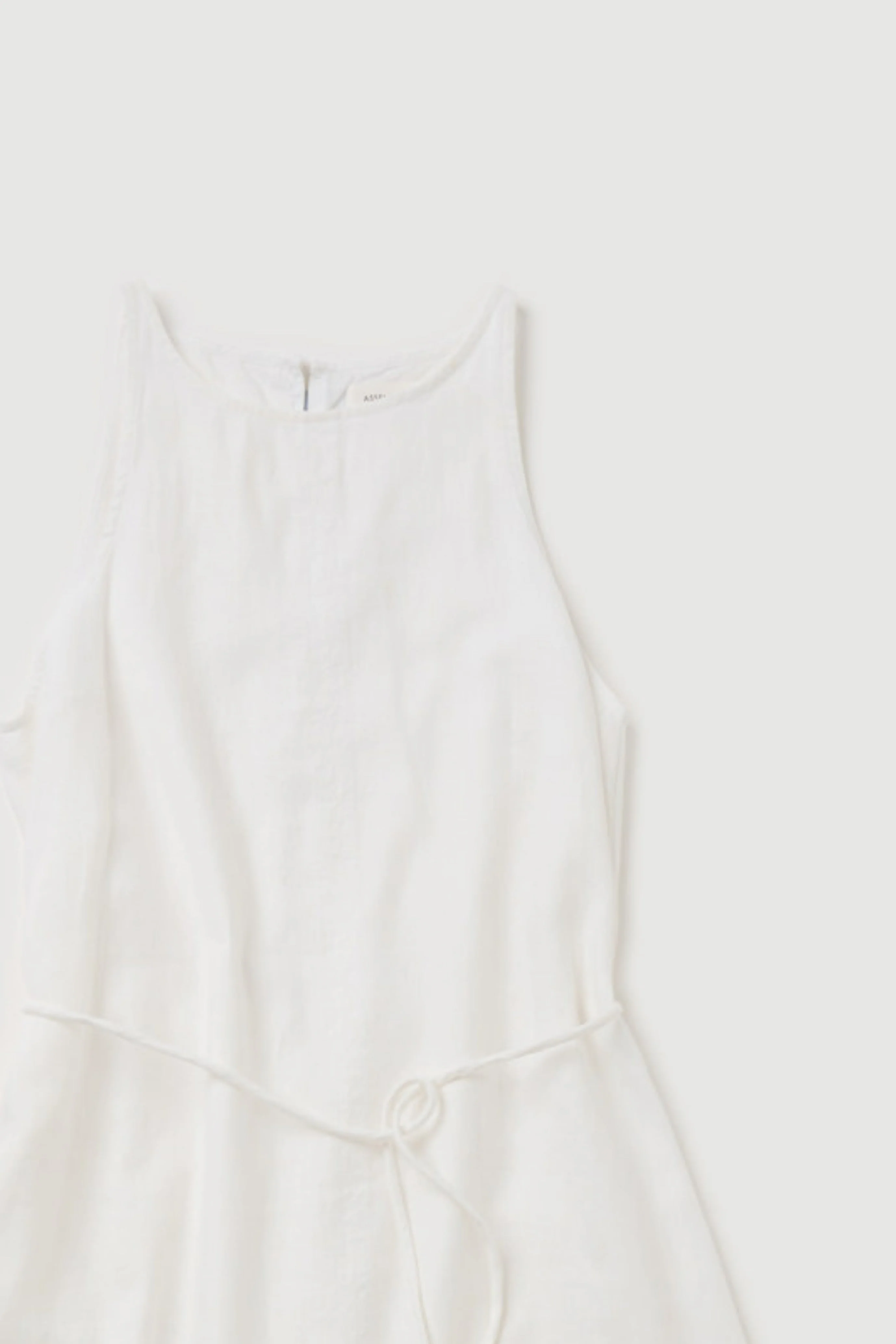 Re-Worn Womens Linen Textured Dress