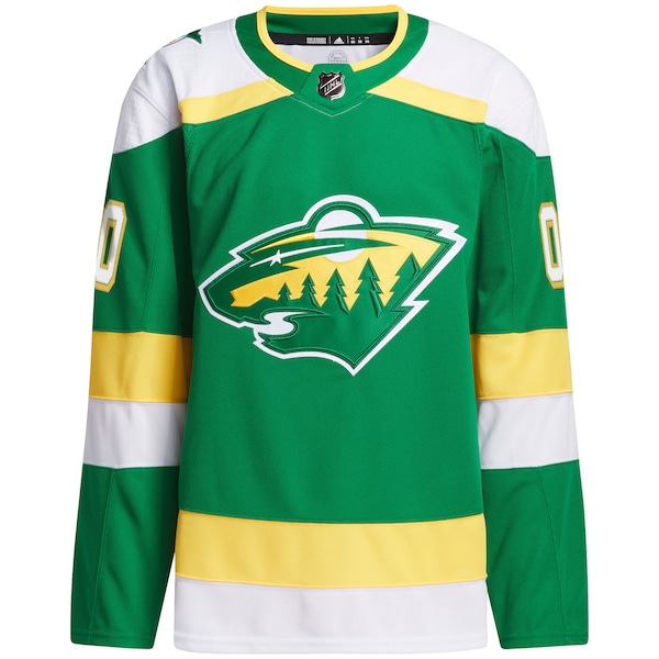 Minnesota Wild adidas  Alternate 2023/24 Primegreen Authentic Custom Jersey - Green