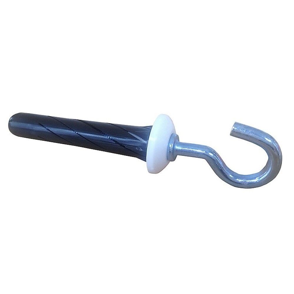 GIPSPLUGG FISCHER POWERKNOT BLACK M/RUNDKROK 5X55MM