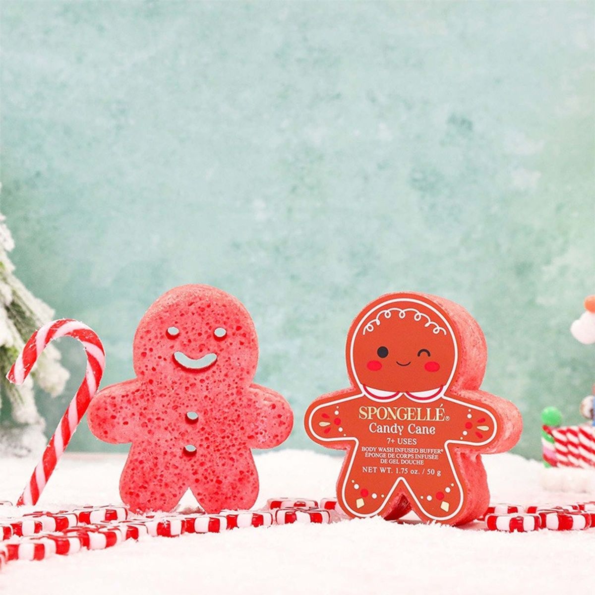Spongelle Candy Cane Body Wash
