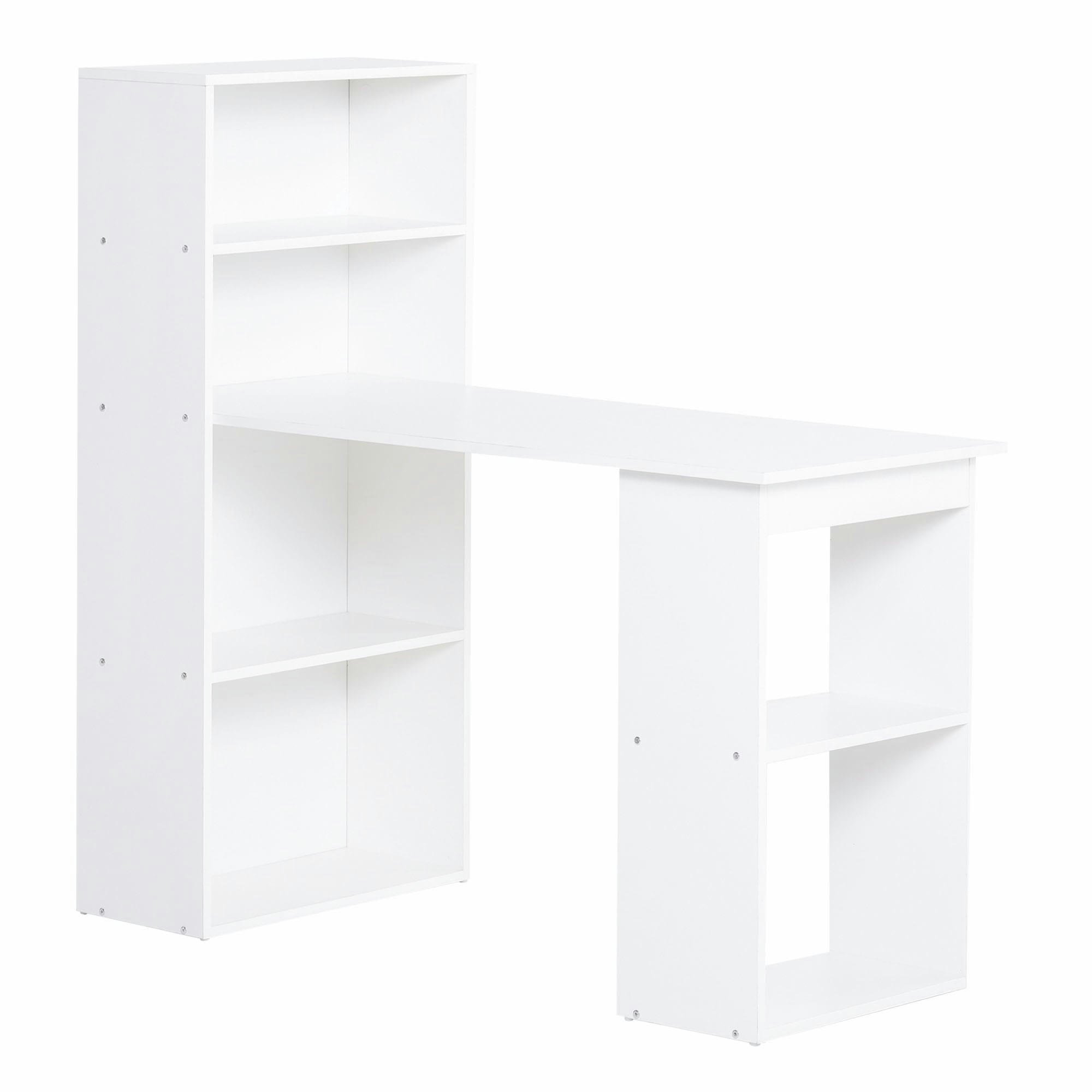 - Bureau informatique + bibliothèque 120L x 55l x 120H cm