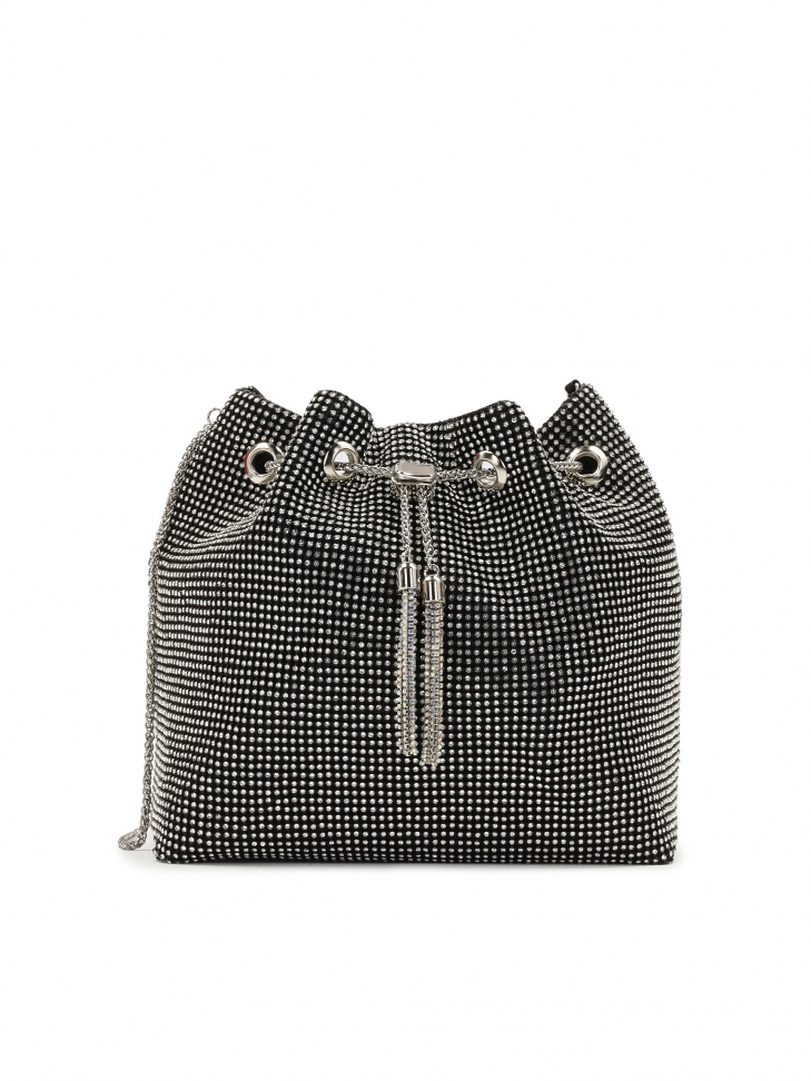 Elegant bag purse with crystals