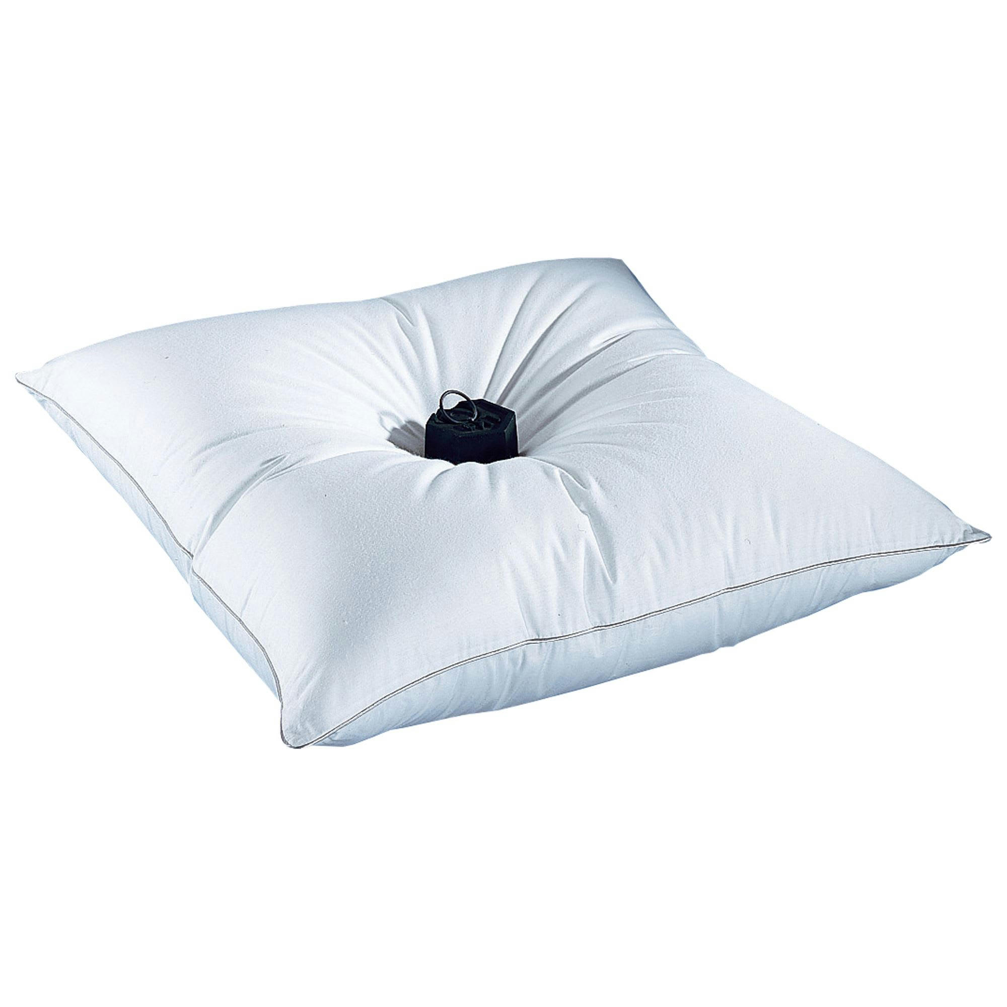 HOLLOFLEX SANITIZED - Oreiller moelleux antiacariens 60x60 en coton