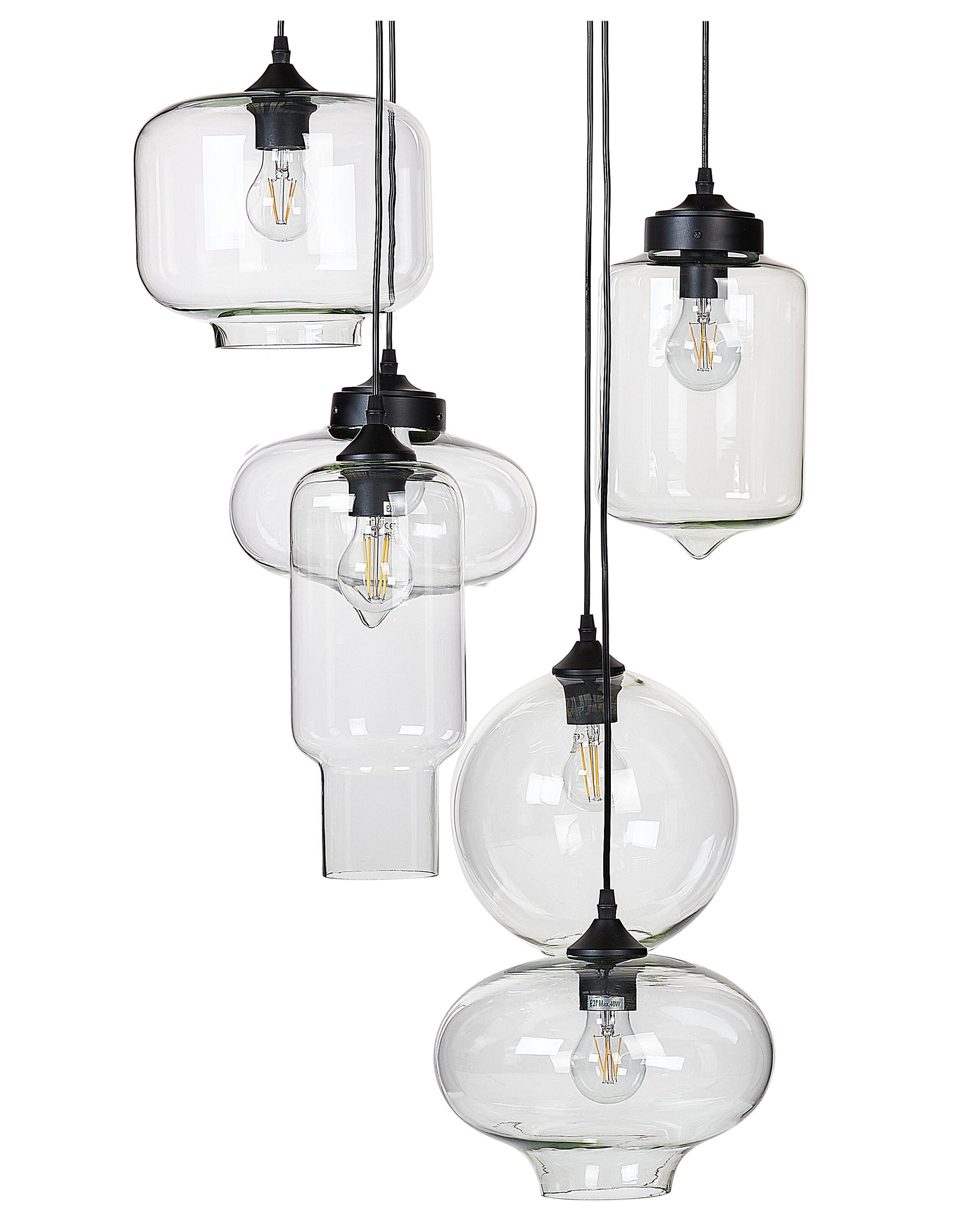 Pendant Lamp BEMBOKA Glass Transparent
