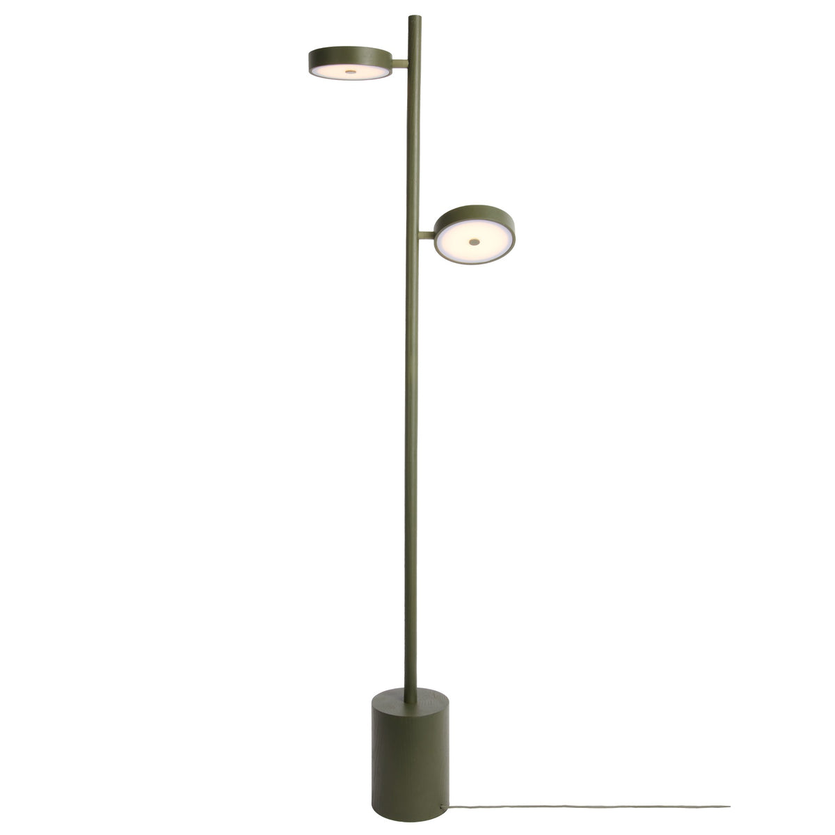 GOOD&MOJO vloerlamp Okinawa - groen - Ø40cm