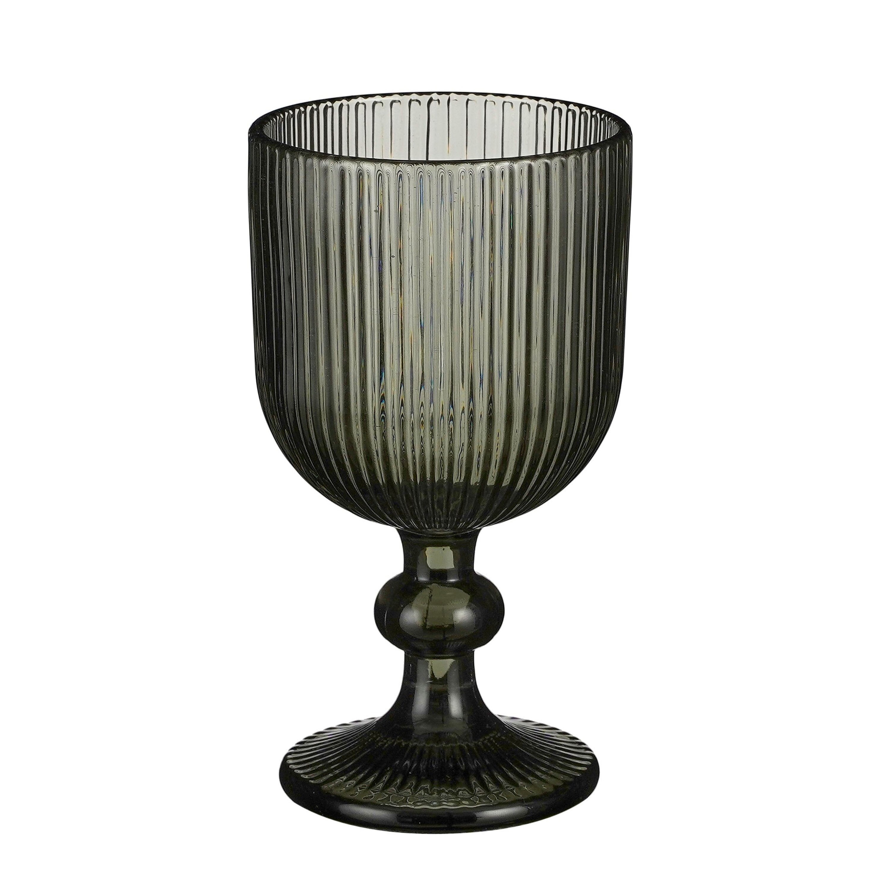 Mica Decorations Merlot Wijnglas - 250 ml - Glas - Grijs
