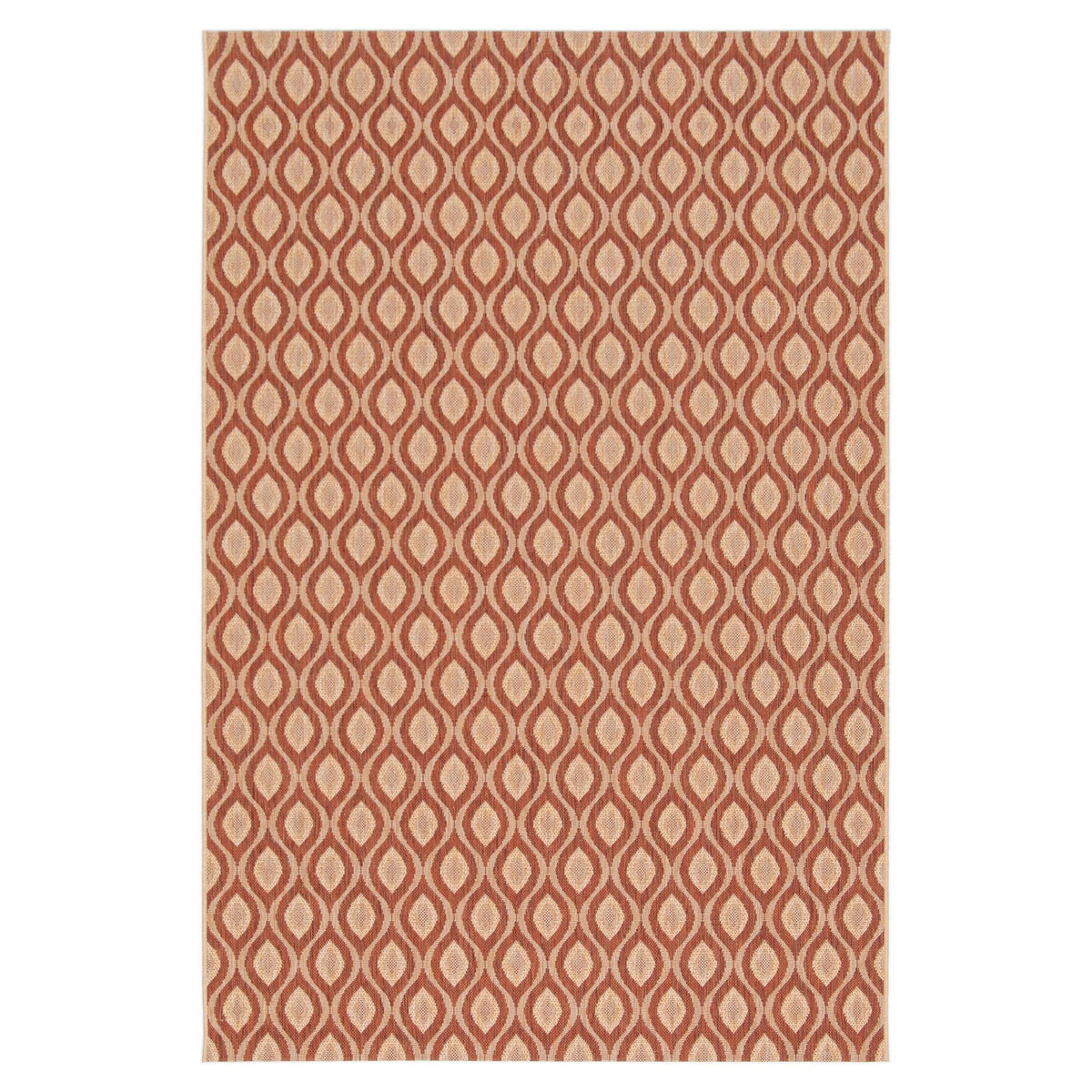 AFK Living vloerkleed Ambre - voor binnen en buiten - terracotta - 160 x 230 cm