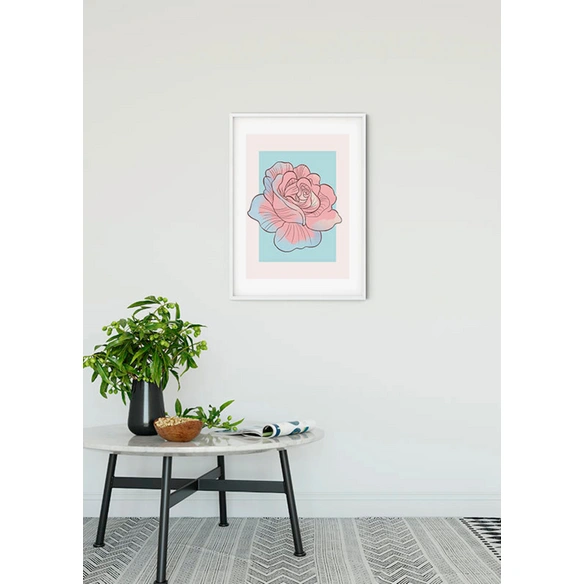 Wandbild, BxH: 30 x 40 cm, bunt