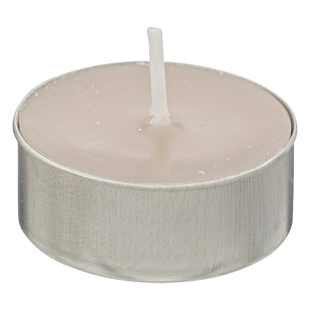 18 tea lights"Hugo" Taupe, 13g
