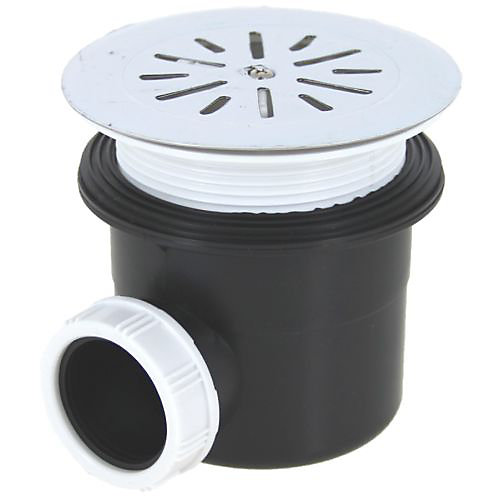 Bonde de receveur D90   marguerite inox D115 - GARIS - P01-BD90M