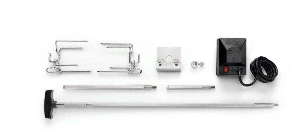 Napoleon Heavy-Duty Rotisserie Kit For All Rogue BBQ Grills and other Large Grills up to 46-Inches, Stainless Steel