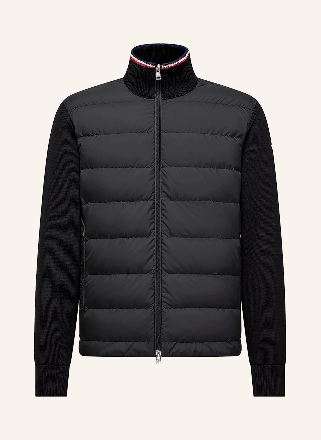 MONCLER Daunenjacke im Materialmix