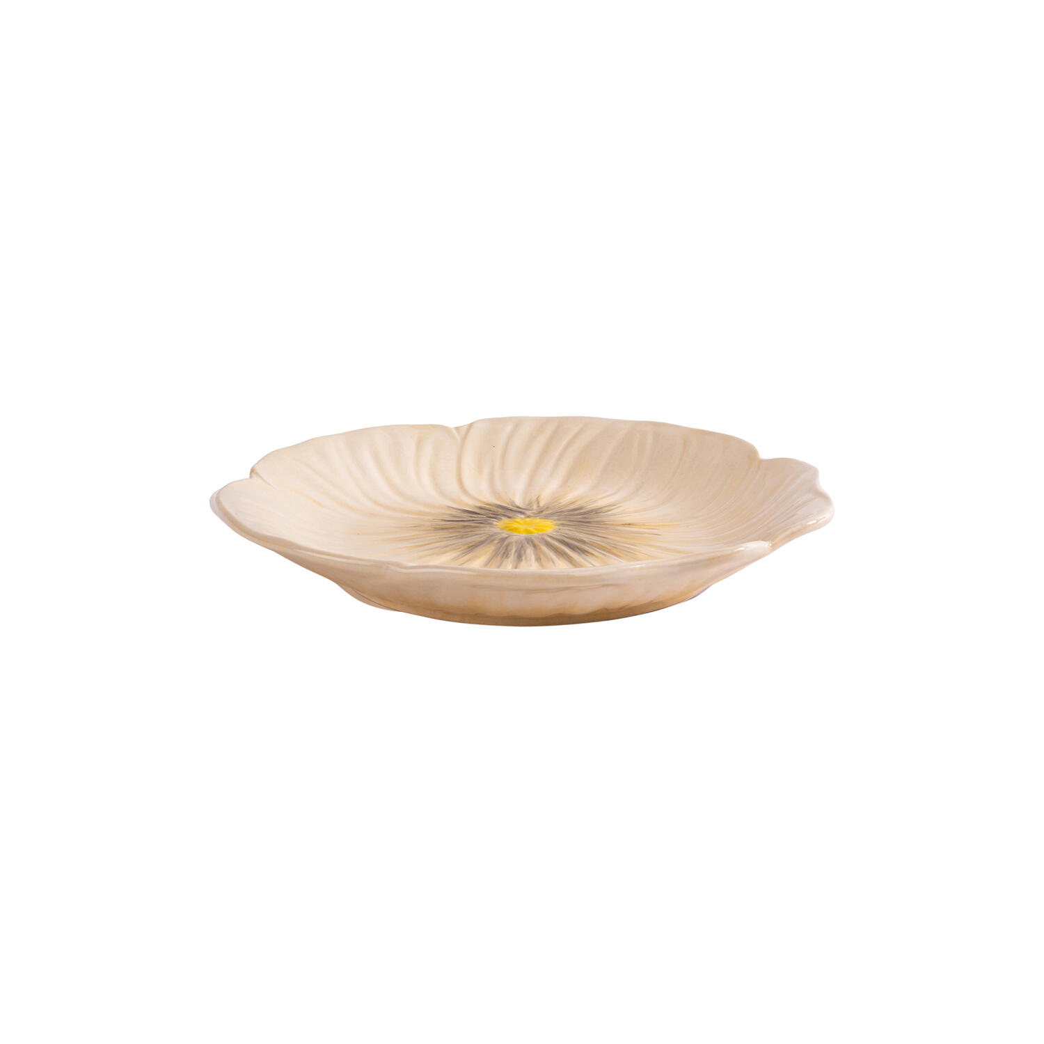 Poppy Plate ø 21 cm, beige
