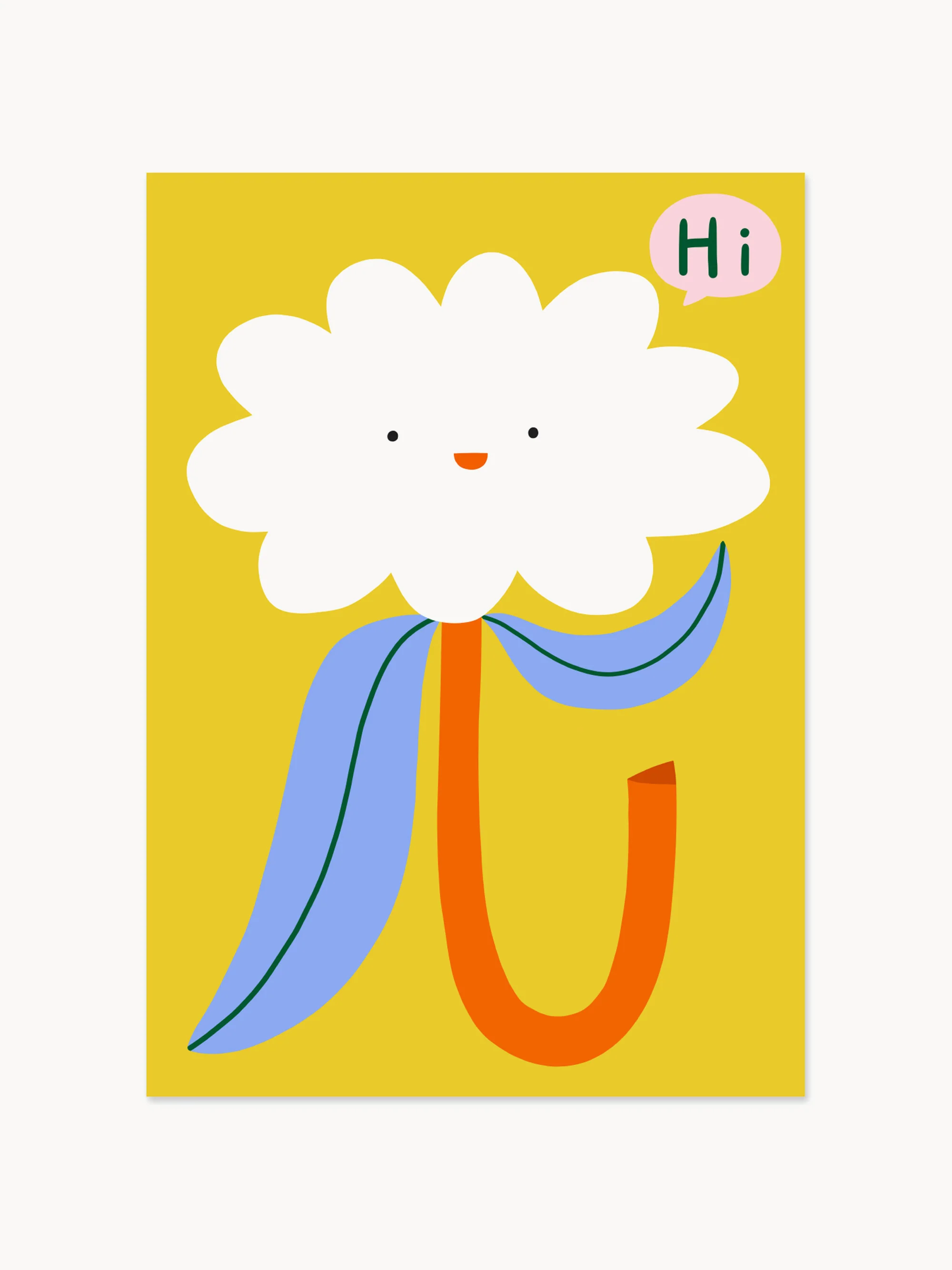 Poster Hi Flower 01