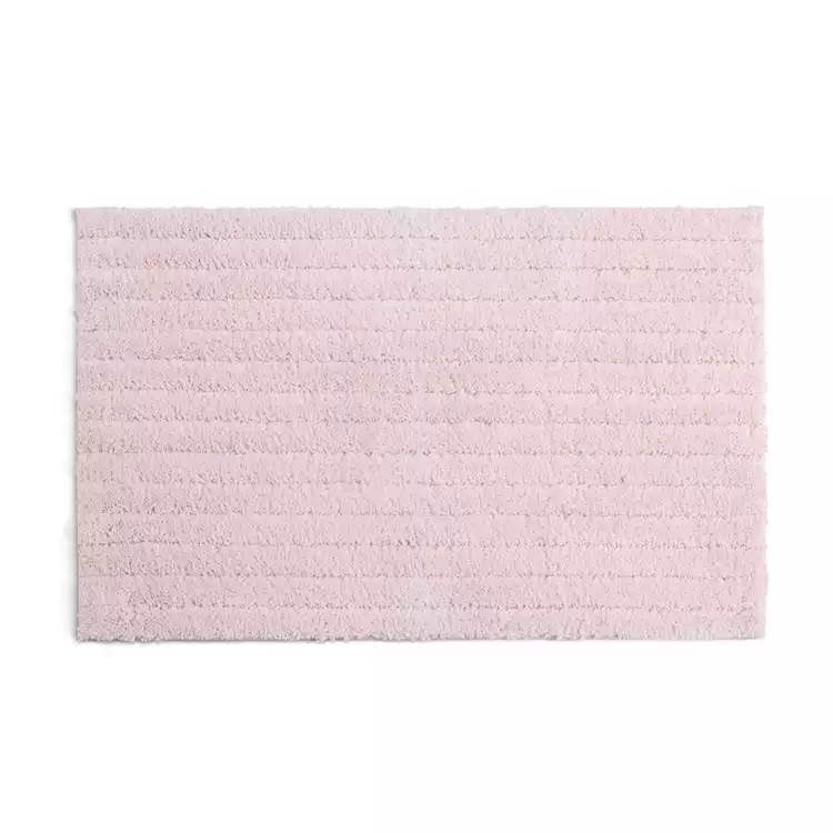 Habitat Supersoft Quick Dry Bath Mat - Blush Pink