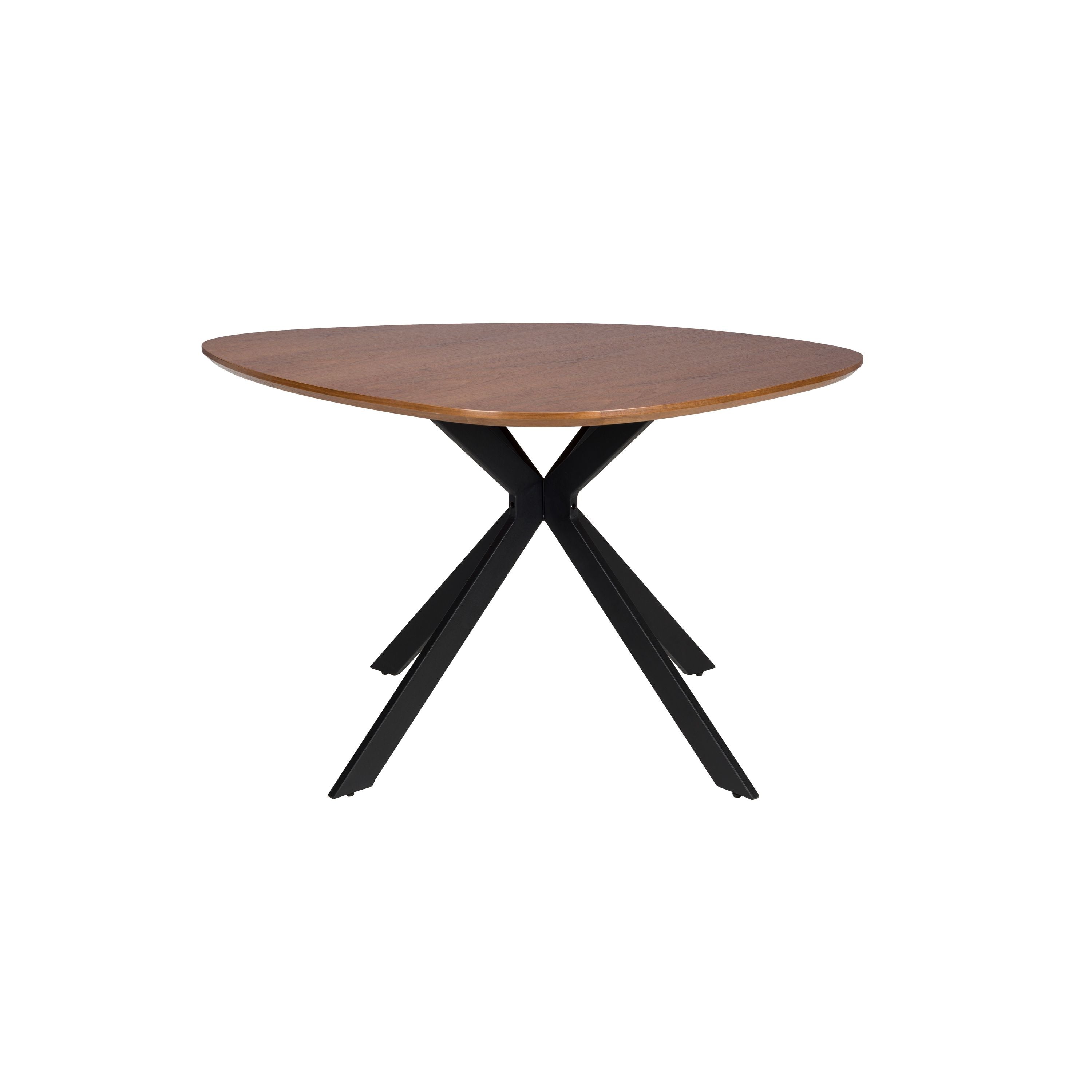 Housecraft Living Chase Eettafel Organisch/ Rond Metaal/ Hout - Beige