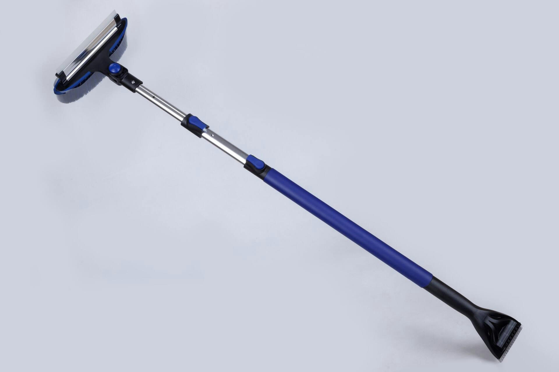 Reflex Snow Broom with Squeegee, made for Larger Vehicles, 72-in