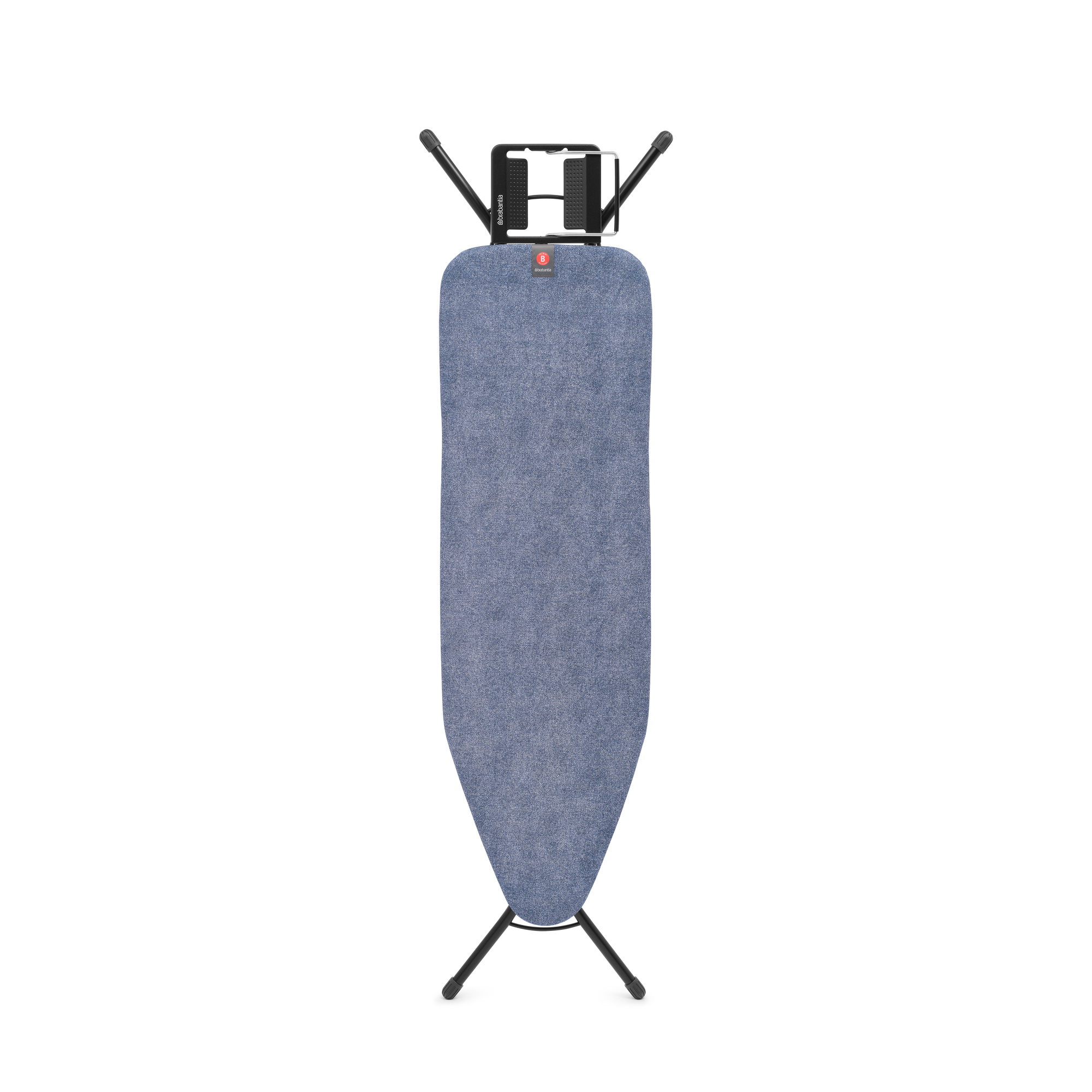 Brabantia Strijkplank B, 124x38 cm, strijkerhouder - Denim Blue