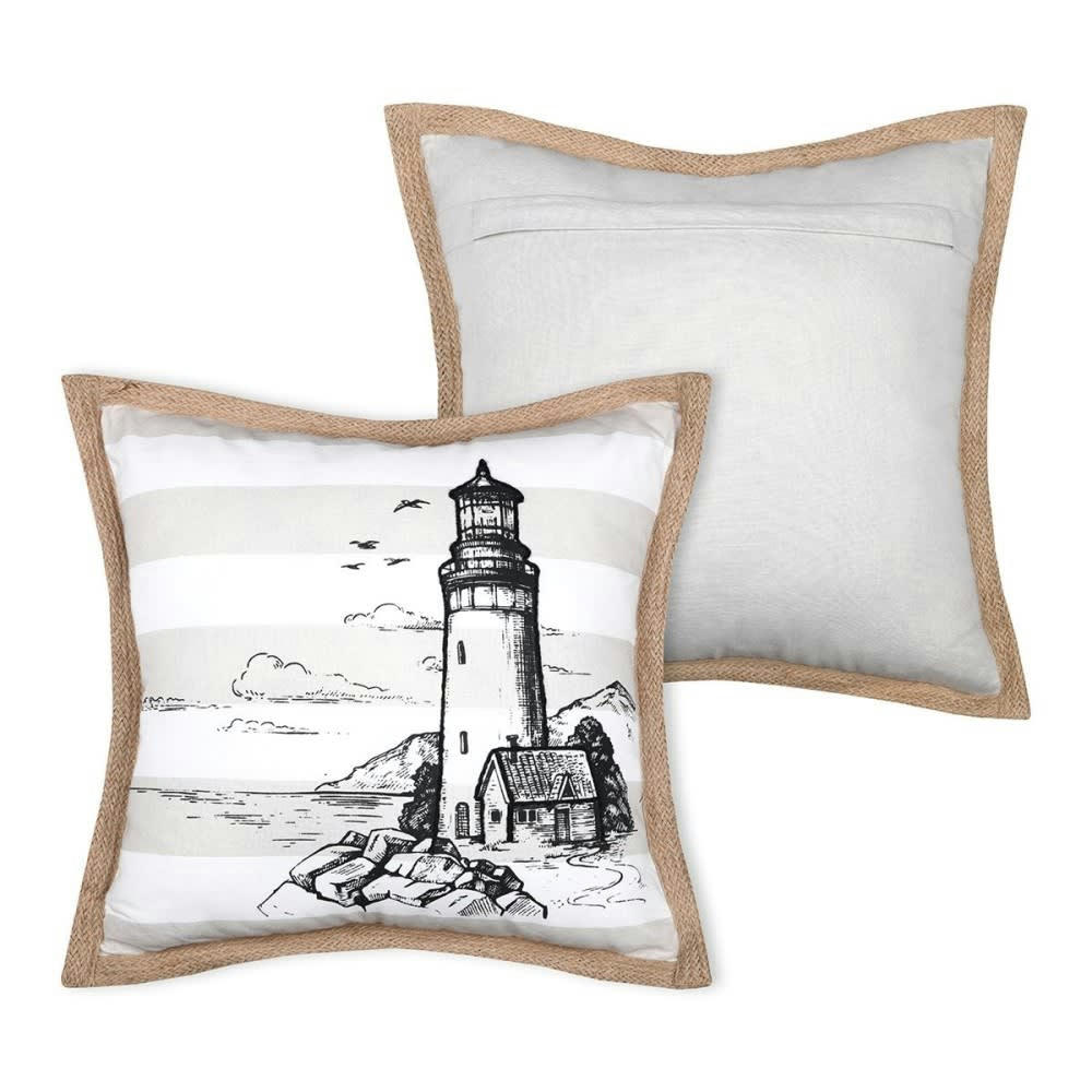 - Coussin Beige coton 40 X 40