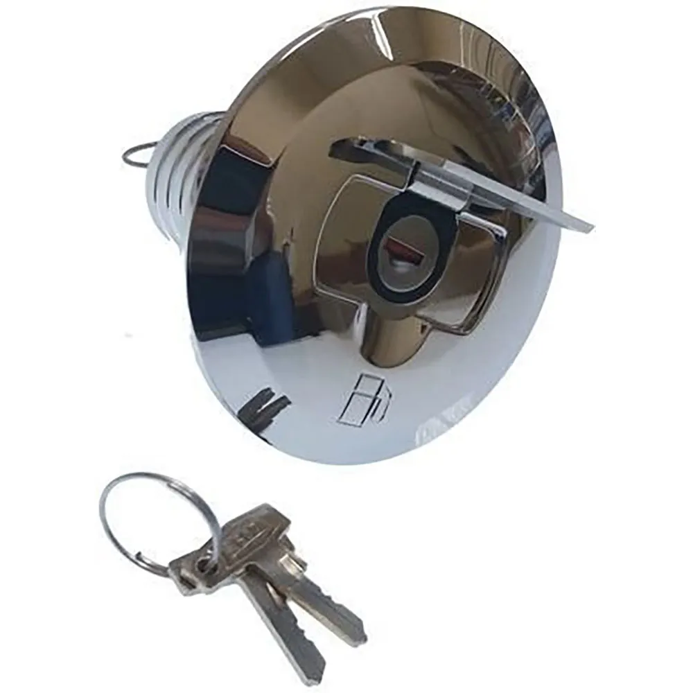 Goldenship Fuel Deck Fill Plate With Key