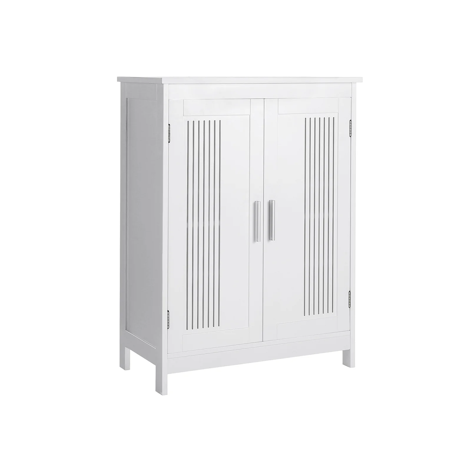 Meuble de rangement blanc mat