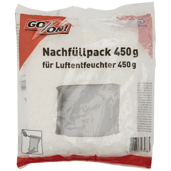 Luftentfeuchter, geeignet für Räume bis 15 m³, 450g