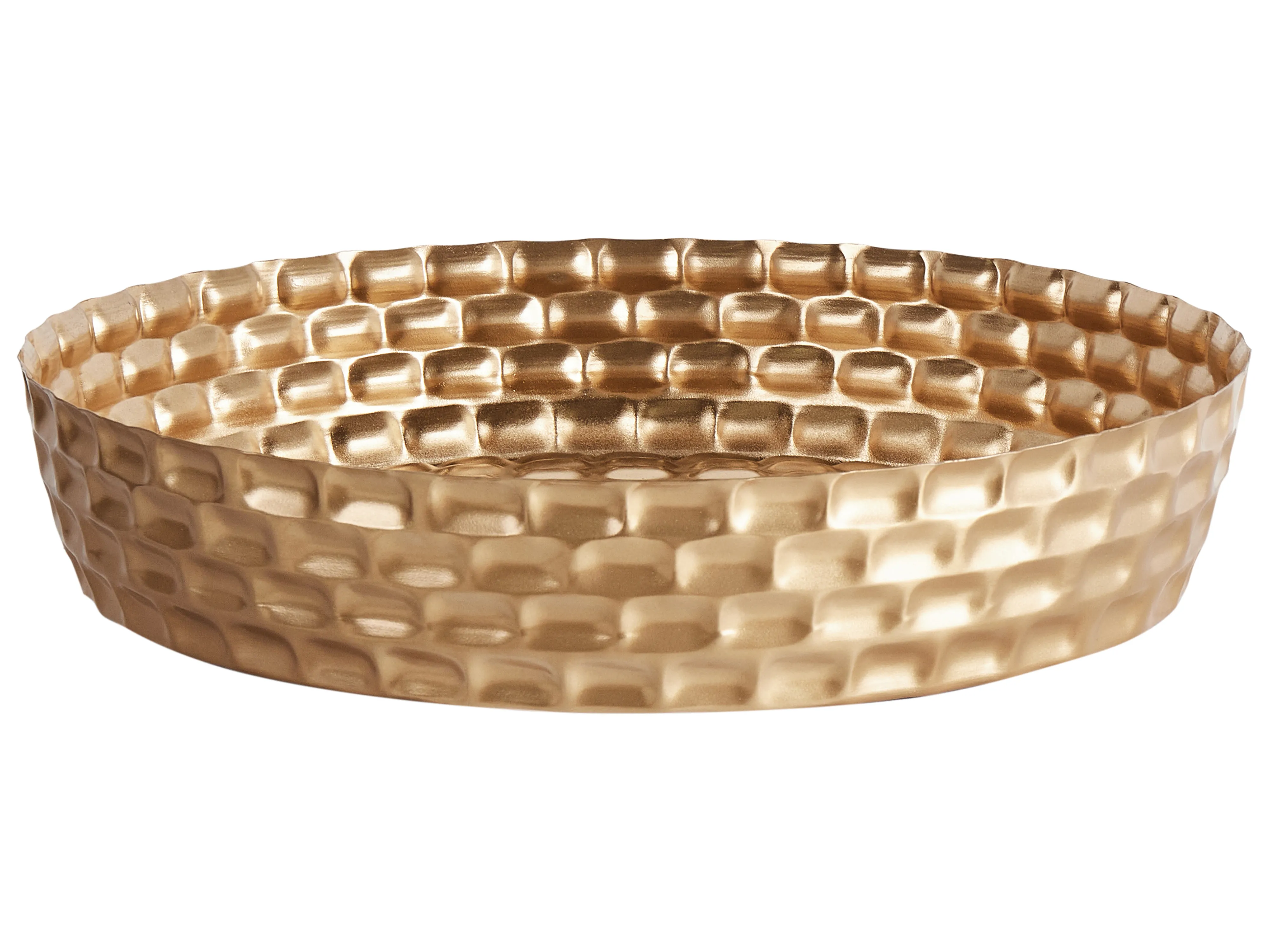 Decorative Tray SUEZ Metal Gold