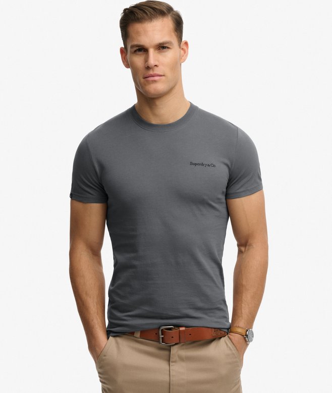 Essential Company Logo Embroidered T-shirt