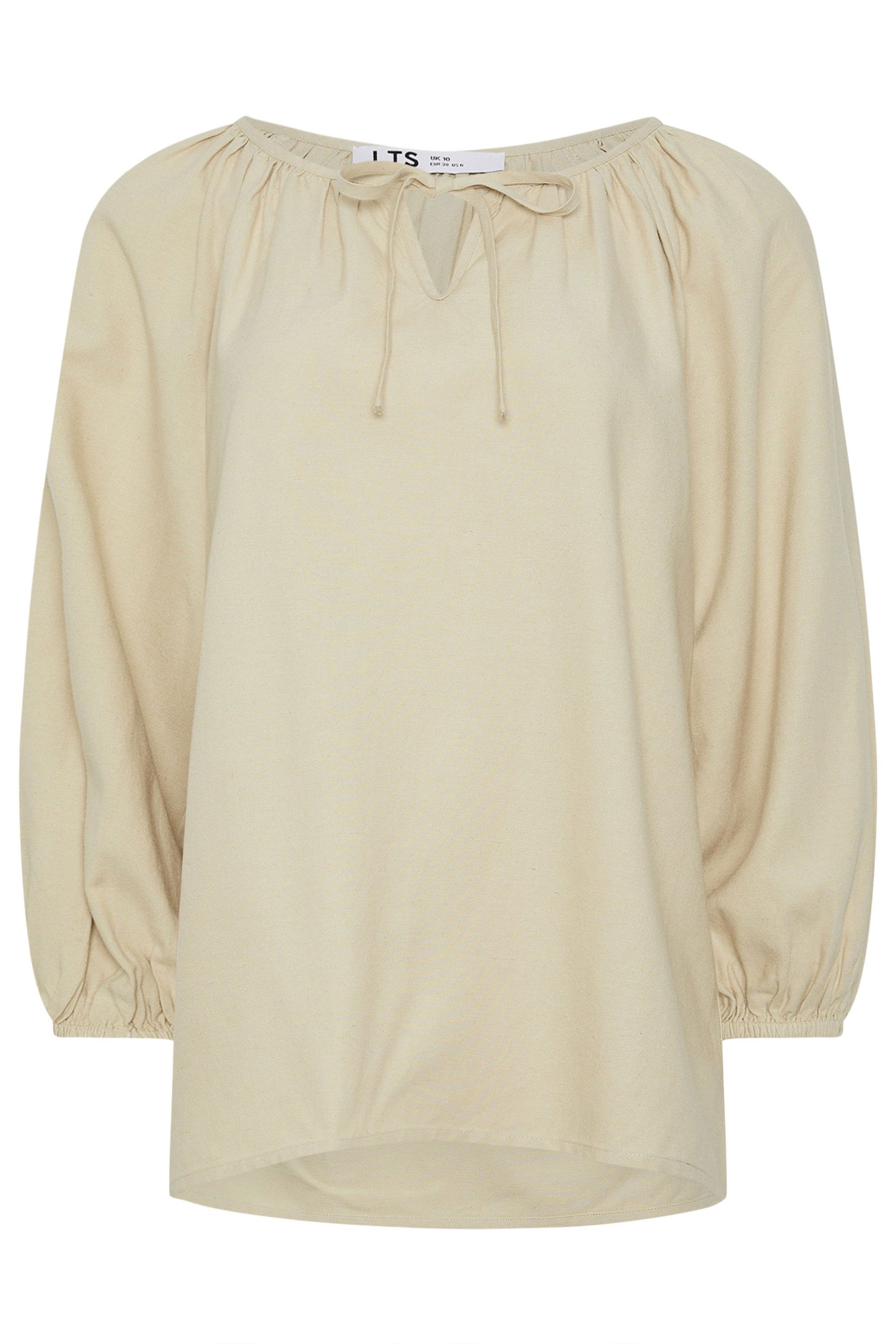 Long Tall Sally Tall Linen Blouse