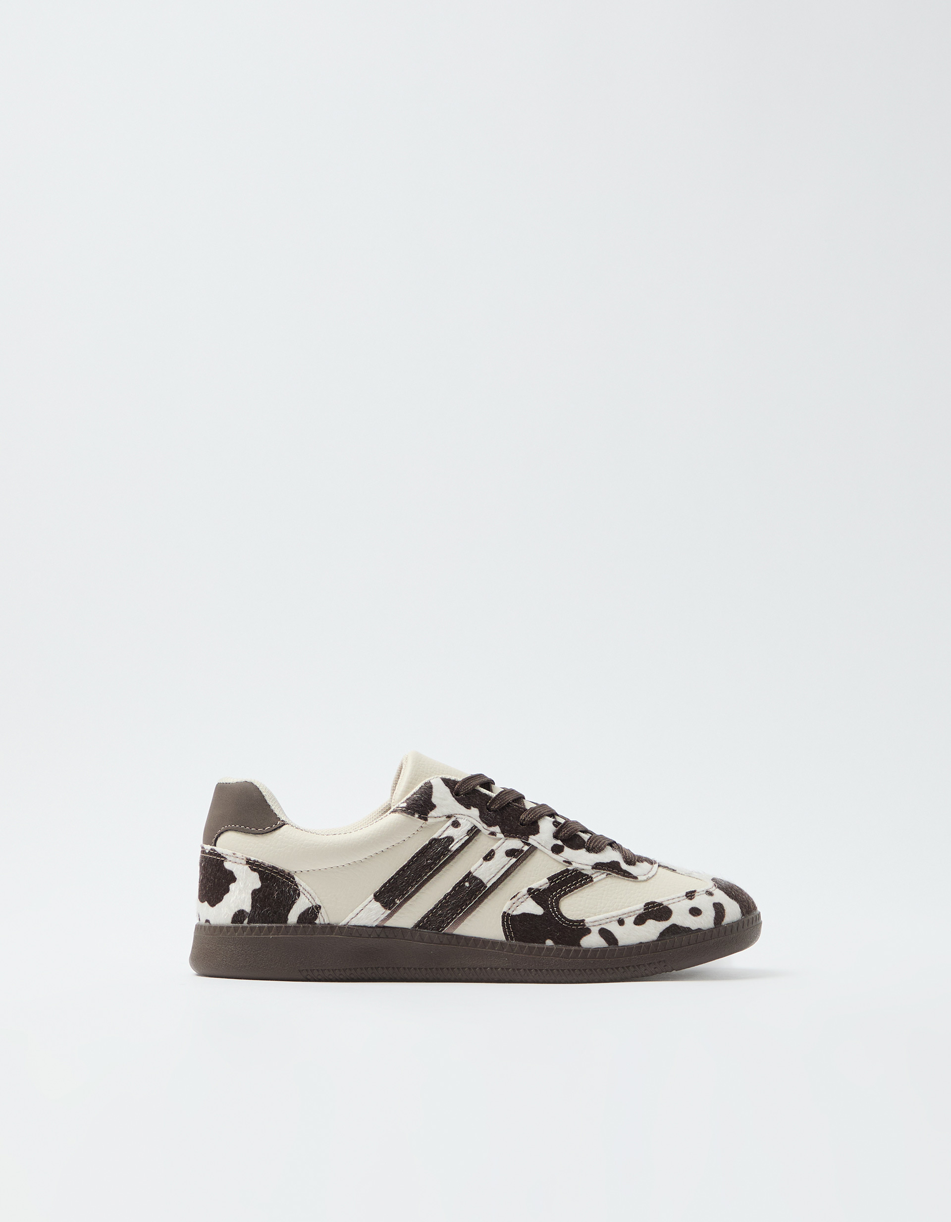 Sapatilhas Animal Print, Mulher, Castanho
