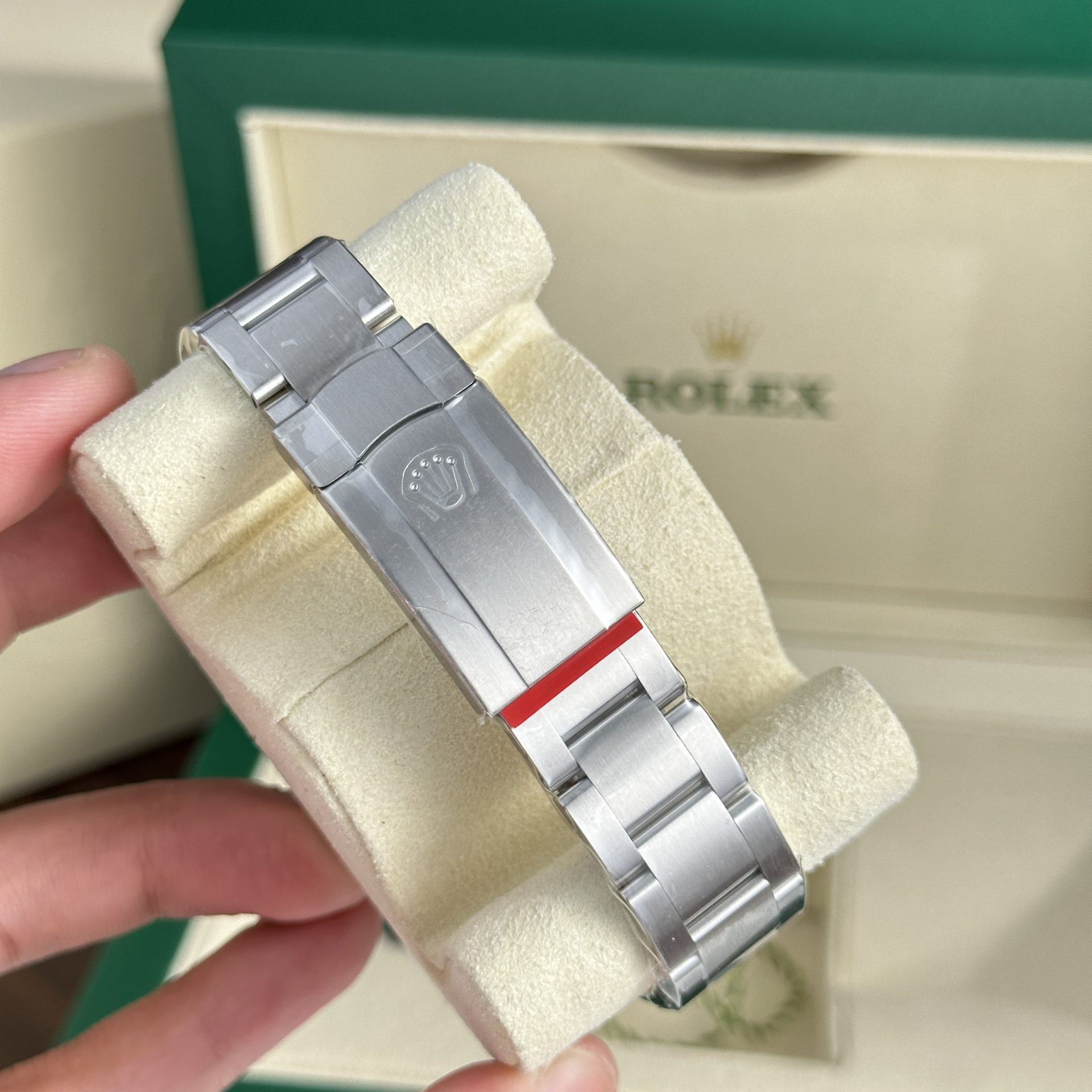 Rolex Oyster Perpetual 124300 904L Steel Ice Blue Dial 41mm Oyster Super Clone
