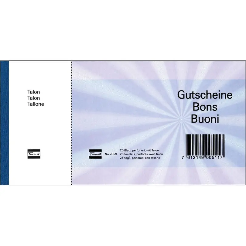 Geschenkkarte 25er-Set Favorit