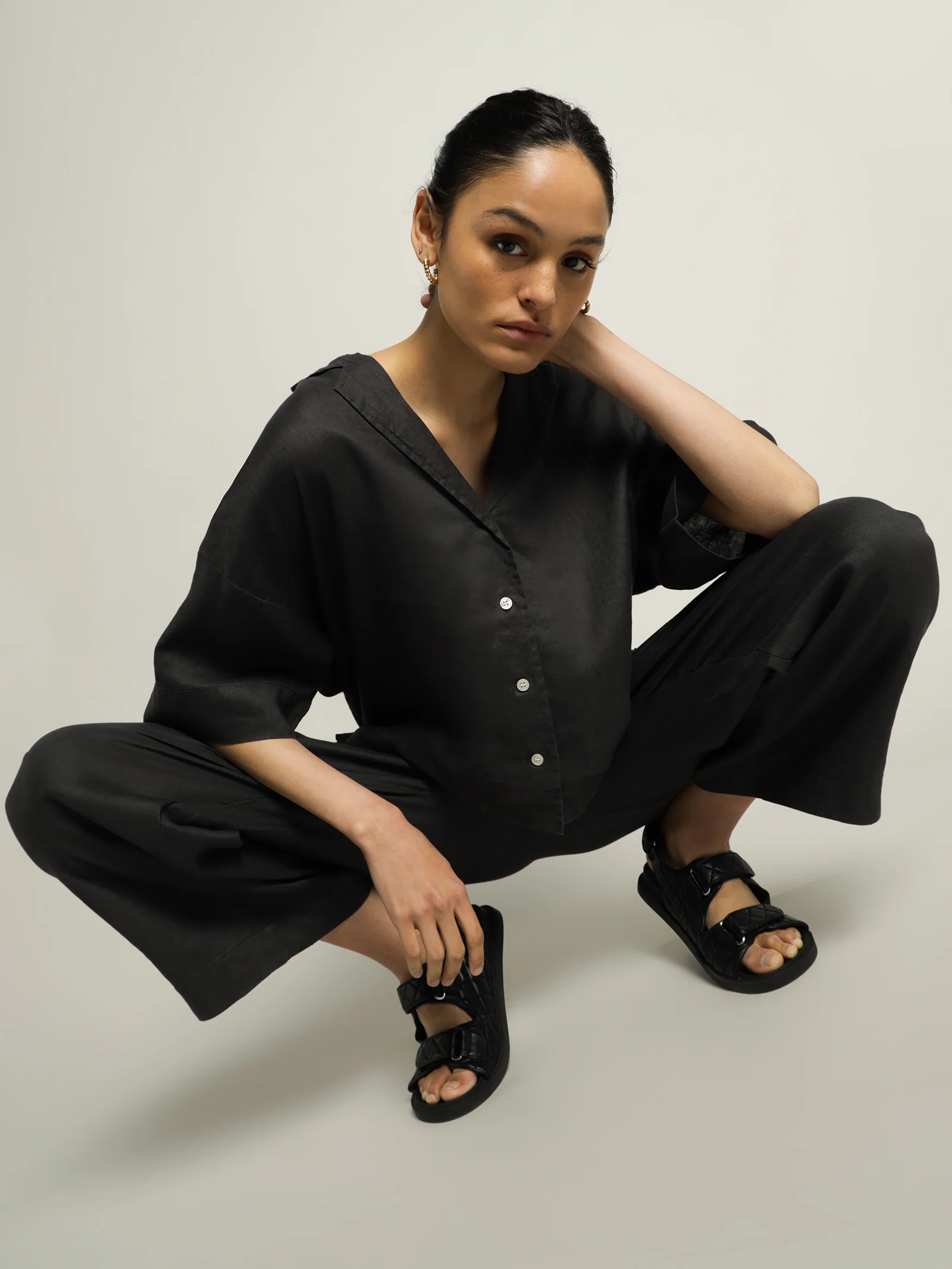 Linen Lounge Shirt