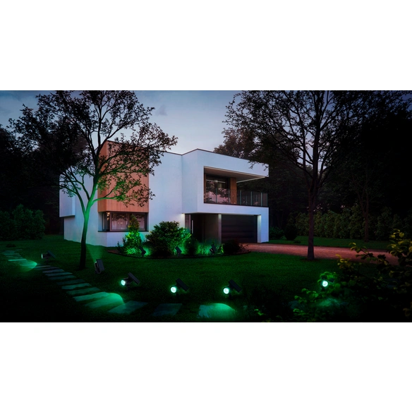 LED-Sensor-Außenwandleuchte »Endura Style solar Tossa«, Schwarz, 6,00 W