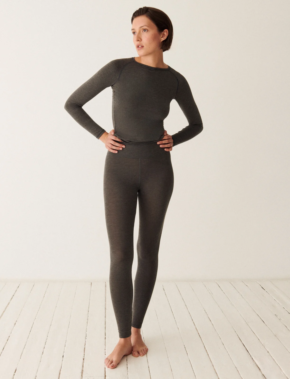 Legging touche de cachemire HEATTECH SPORTY CASUAL