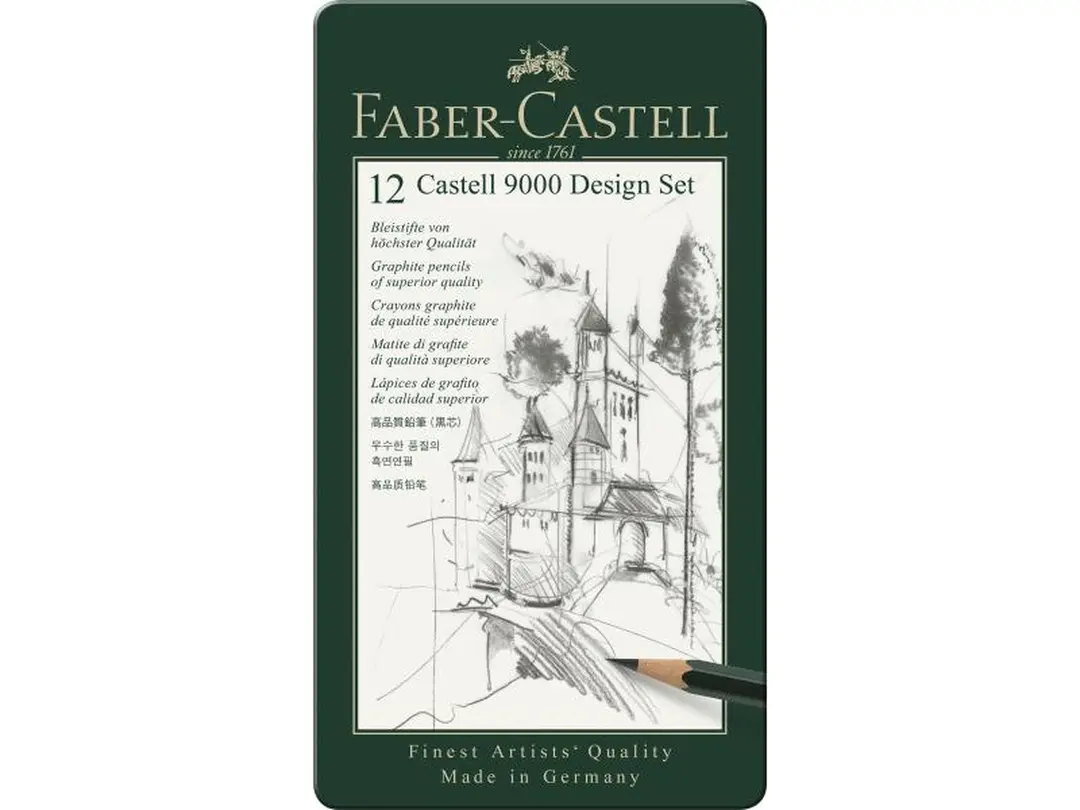 Bleistift 12er-Set Castell 9000