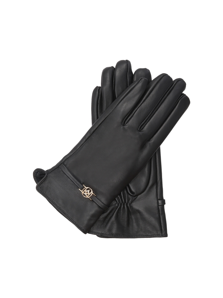 Ladies' black gloves