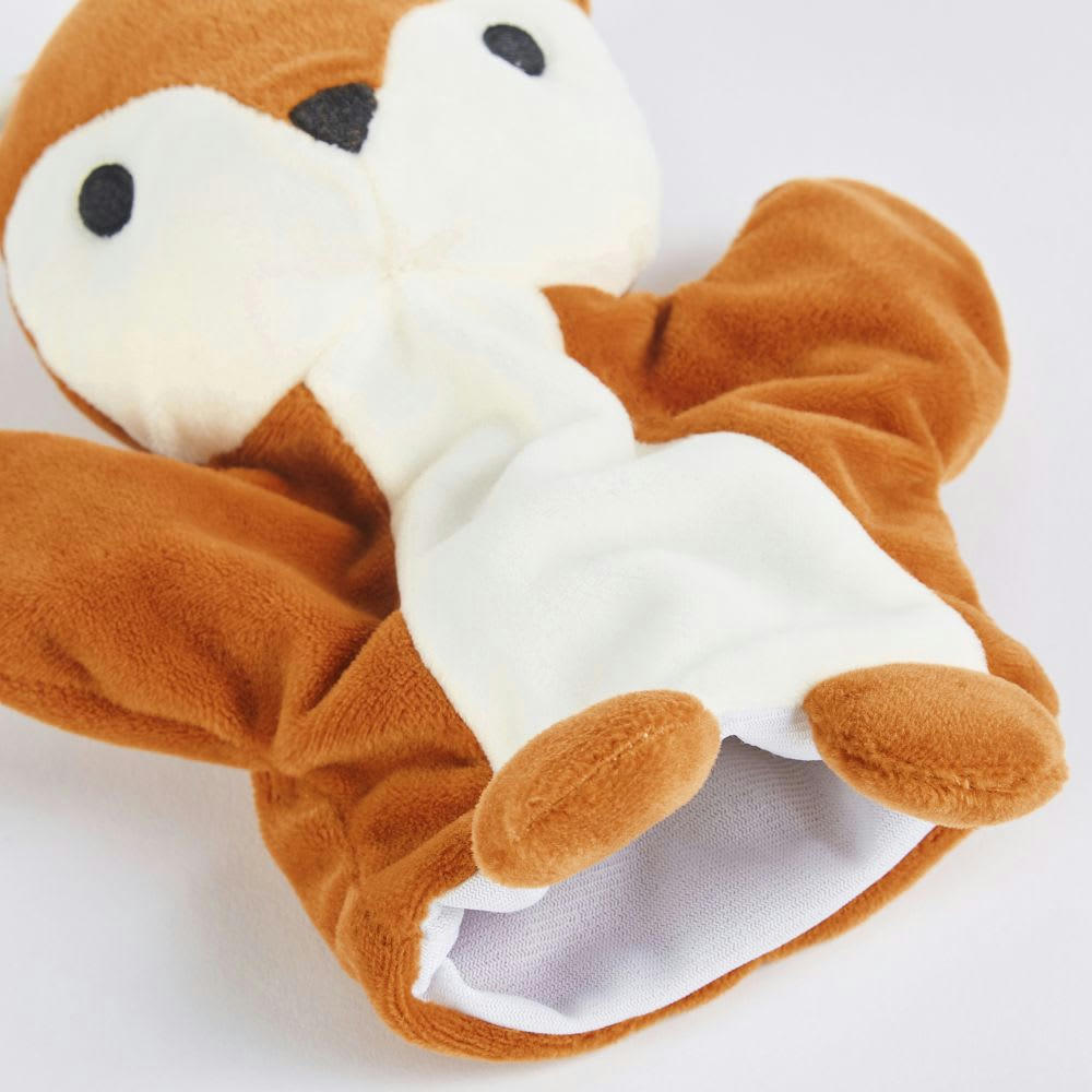 MIMIZAN - Marionnettes animaux de la forêt multicolores (x5)