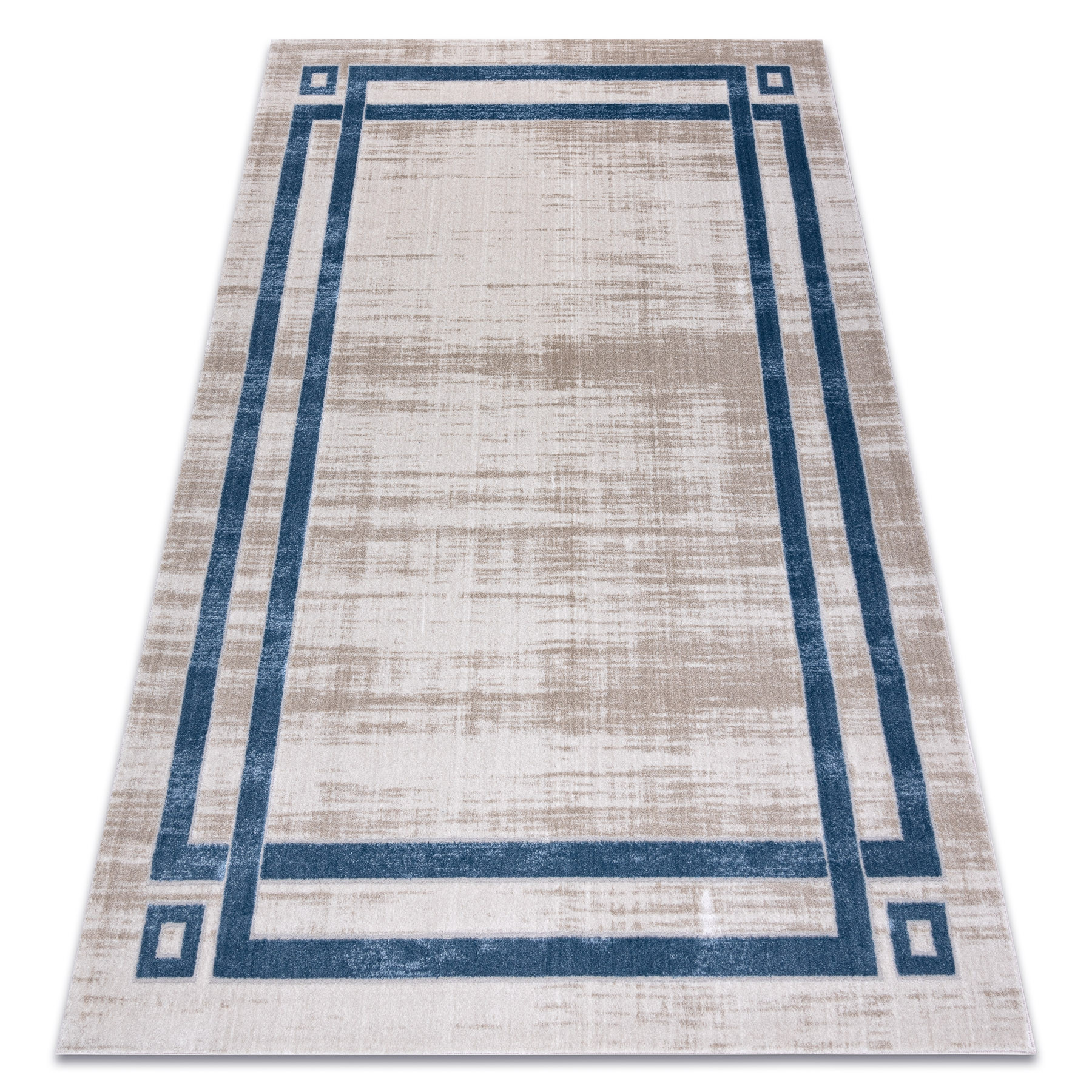 Dywan NOBLE nowoczesny1539 68 Ramka vintage przecierany - 120x170 cm